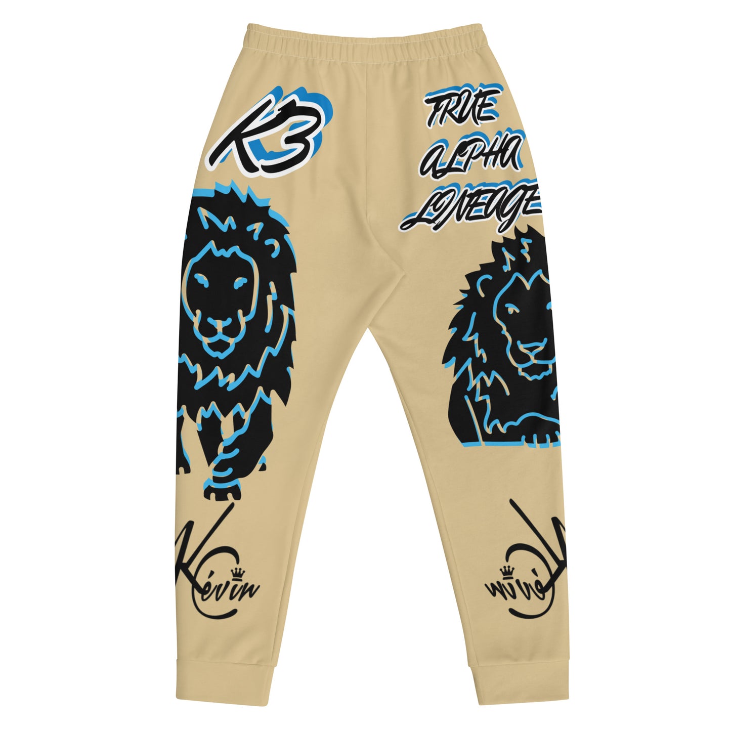 3TG True Alpha (Dark Desert Mystic King Lineage Lion Print) Joggers