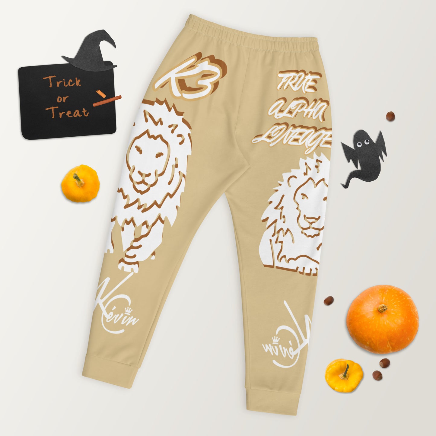 3TG True Alpha (Peanut Butter Cream King Lineage Lion Print) Joggers