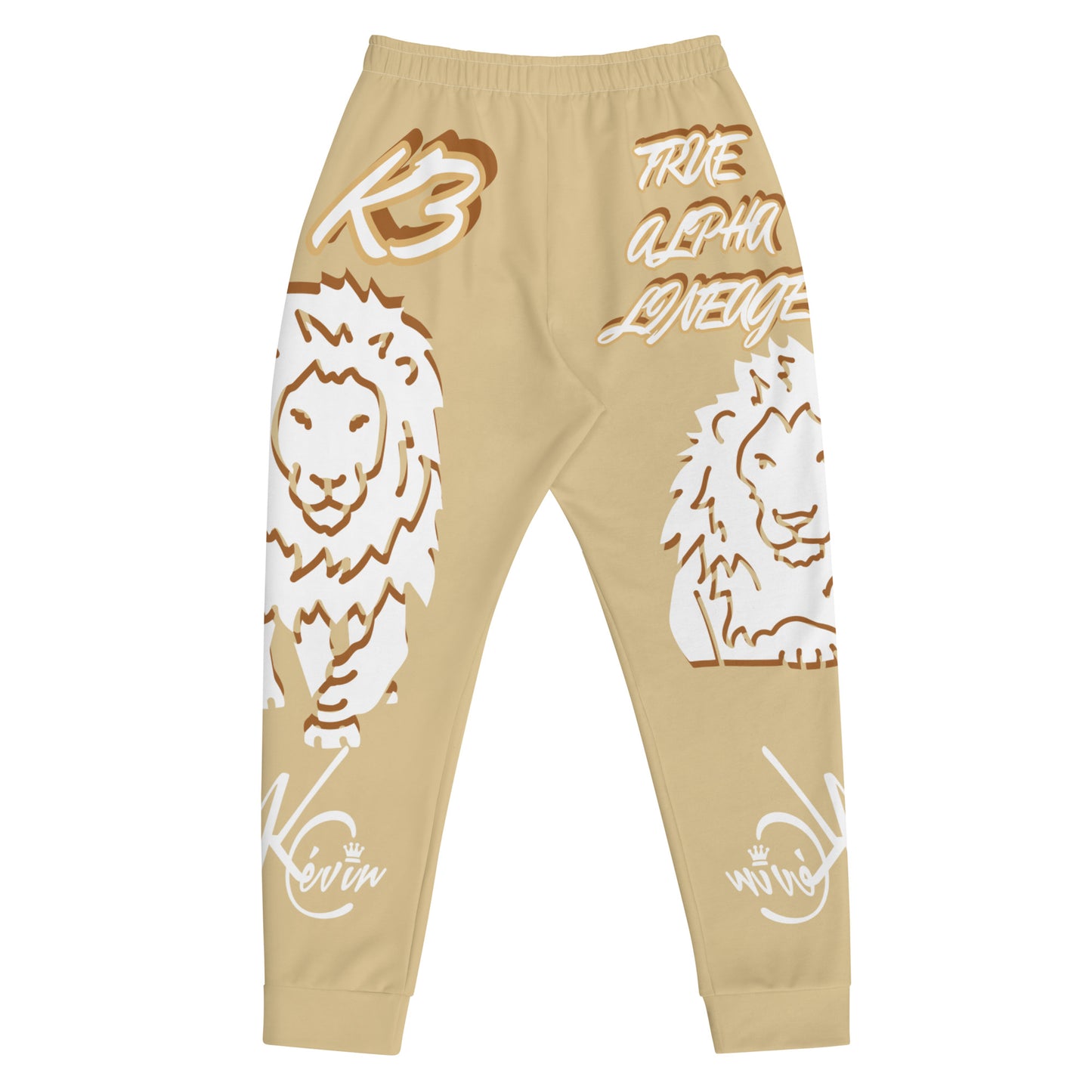 3TG True Alpha (Peanut Butter Cream King Lineage Lion Print) Joggers