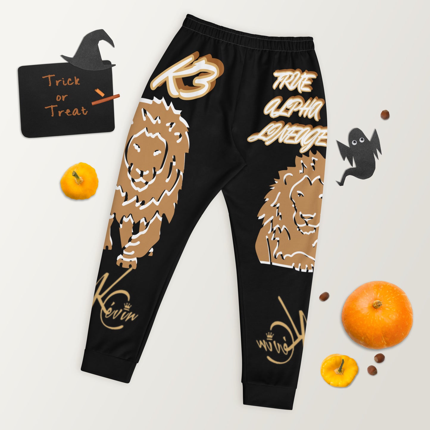 3TG True Alpha (Rare Peanut Butter Onyx - King Lineage Lion Print) Joggers