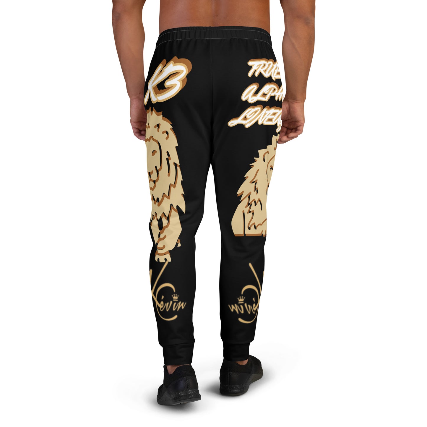 3TG True Alpha (Golden Onyx Color way - King Lineage Lion Print) Joggers