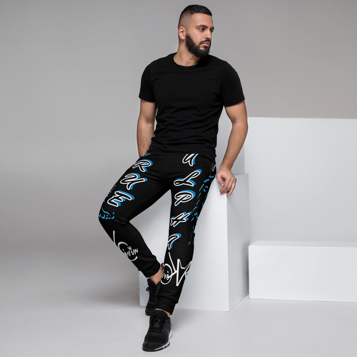 3TG True Alpha (Dark King Lineage Lion Print) Joggers