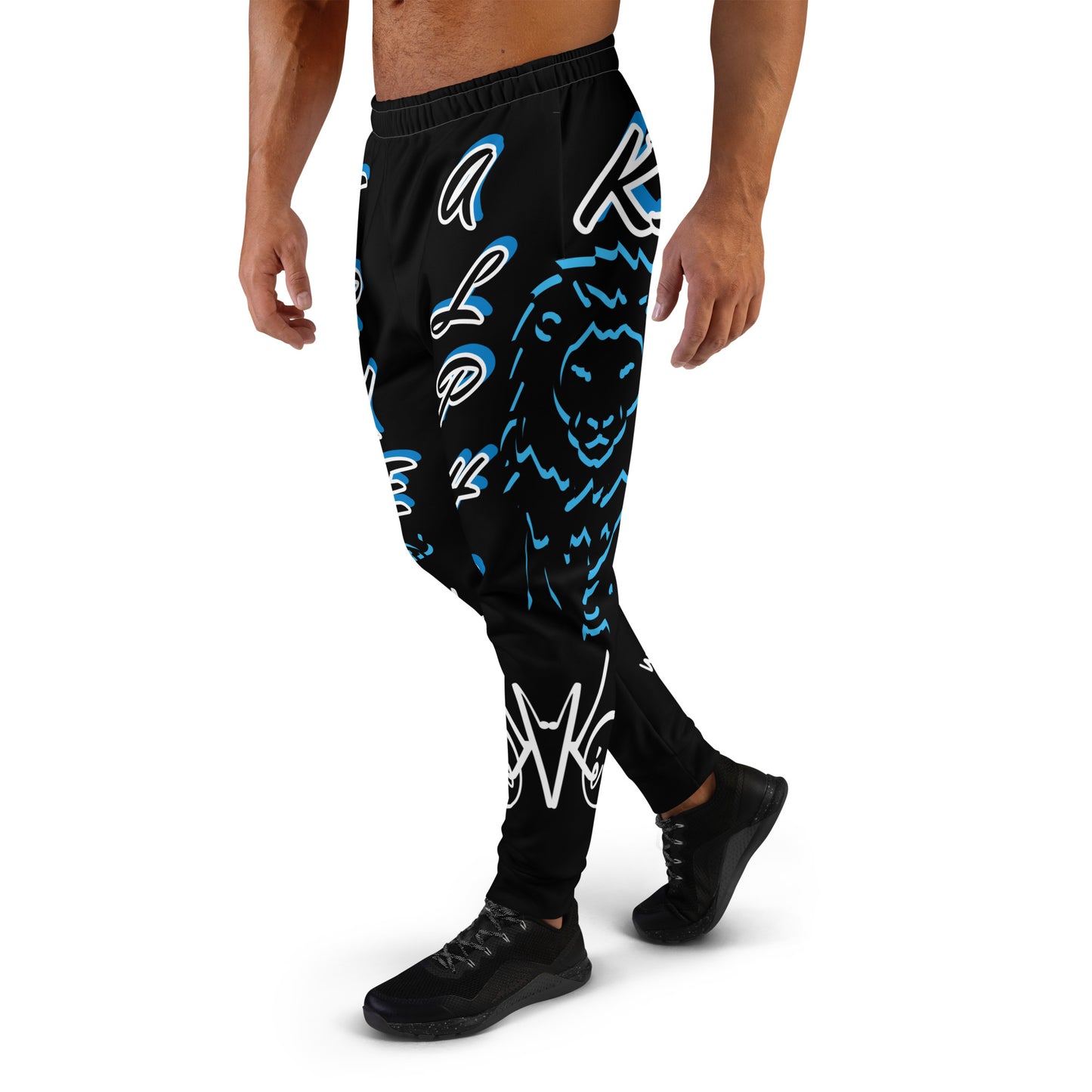 3TG True Alpha (Dark King Lineage Lion Print) Joggers