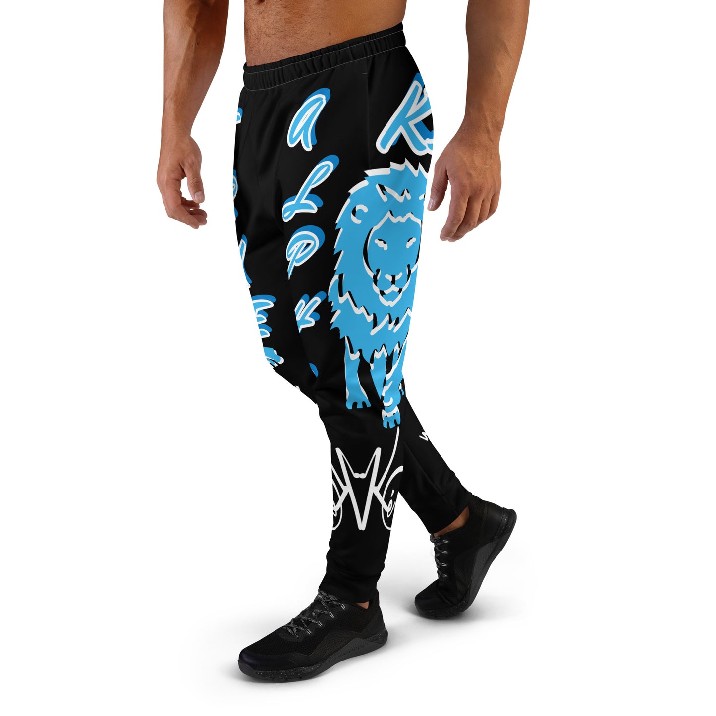 3TG True Alpha (Dark Power King Lineage Lion Print) Joggers