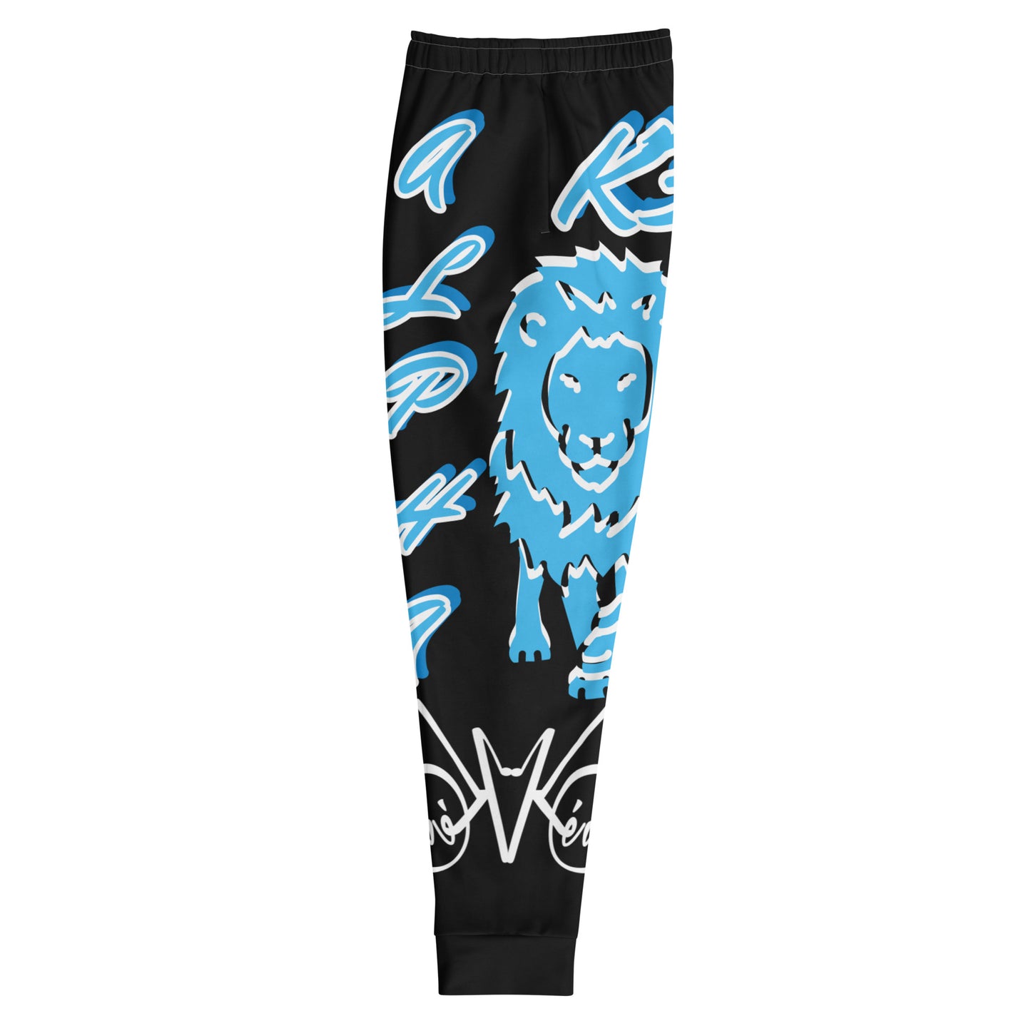 3TG True Alpha (Dark Power King Lineage Lion Print) Joggers