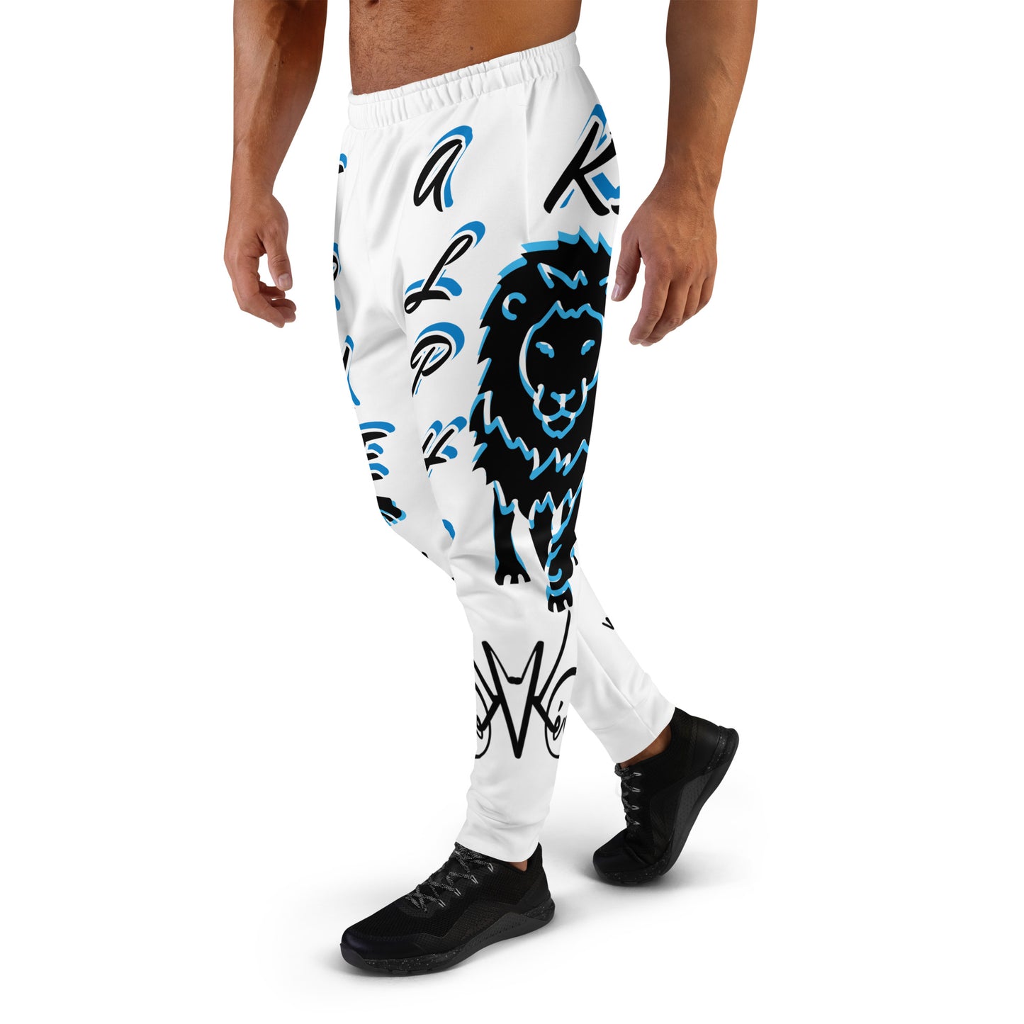 3TG True Alpha (Sky Realm Dark King Lineage Lion Print) Joggers