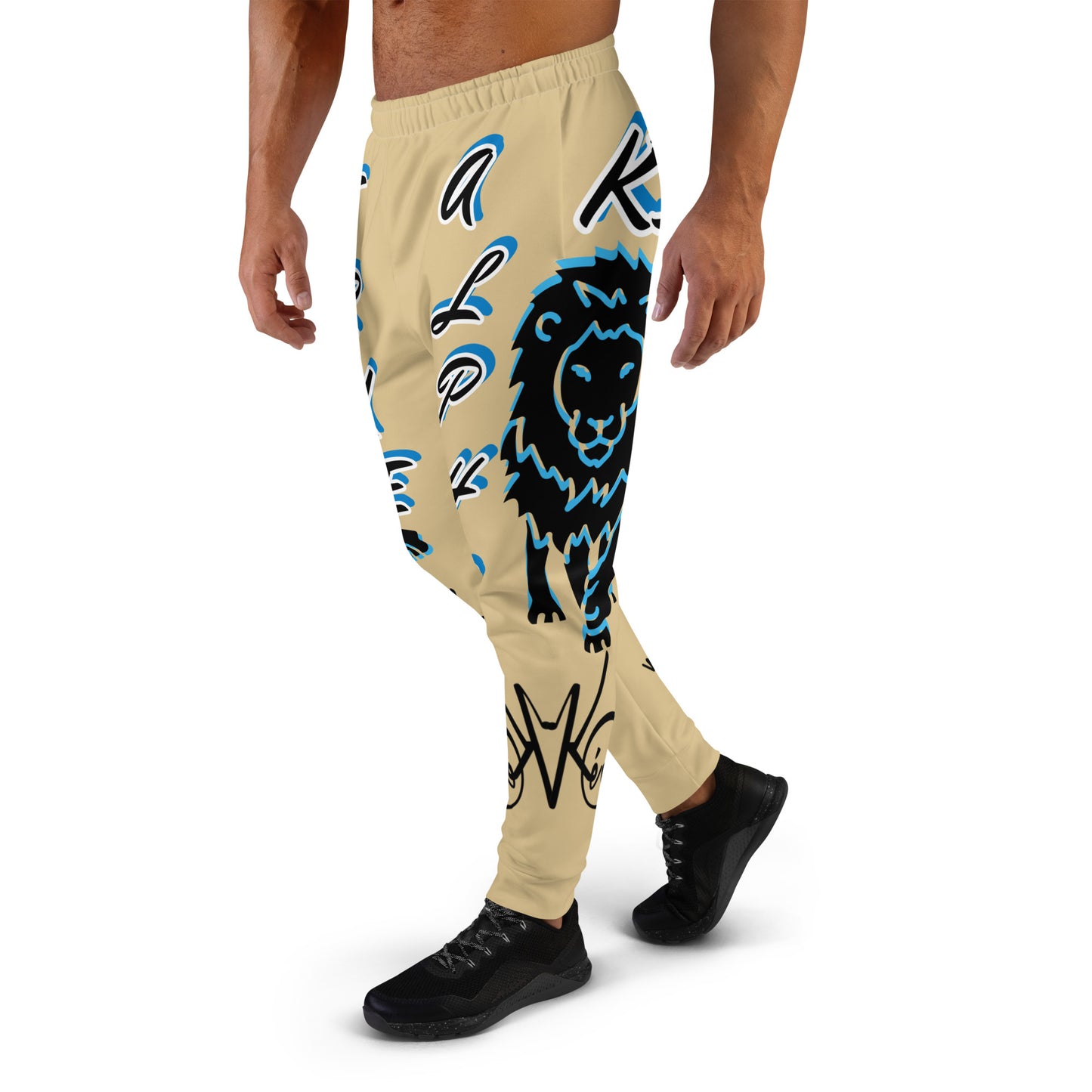 3TG True Alpha (Dark Desert Mystic King Lineage Lion Print) Joggers