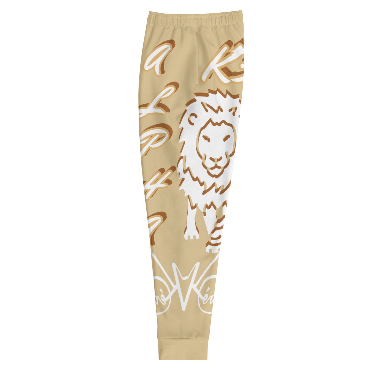 3TG True Alpha (Peanut Butter Cream King Lineage Lion Print) Joggers