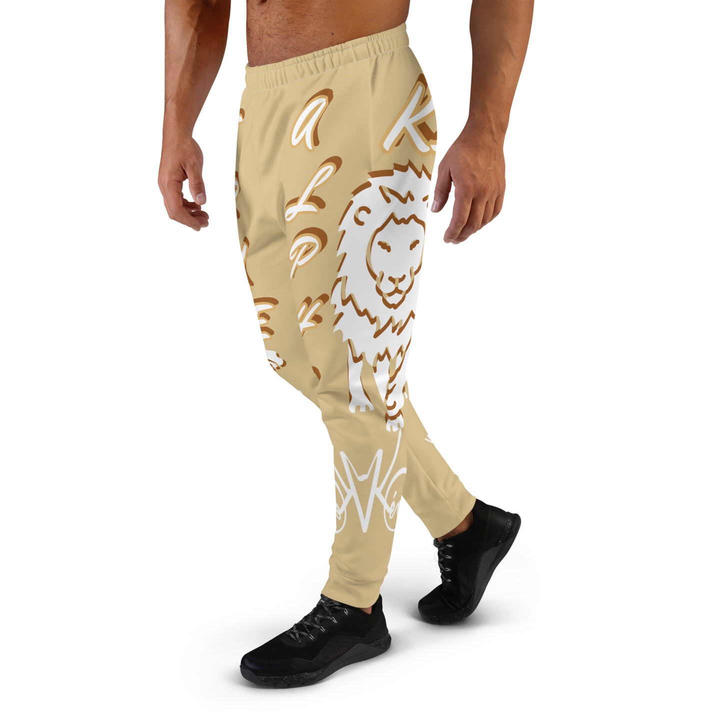 3TG True Alpha (Peanut Butter Cream King Lineage Lion Print) Joggers