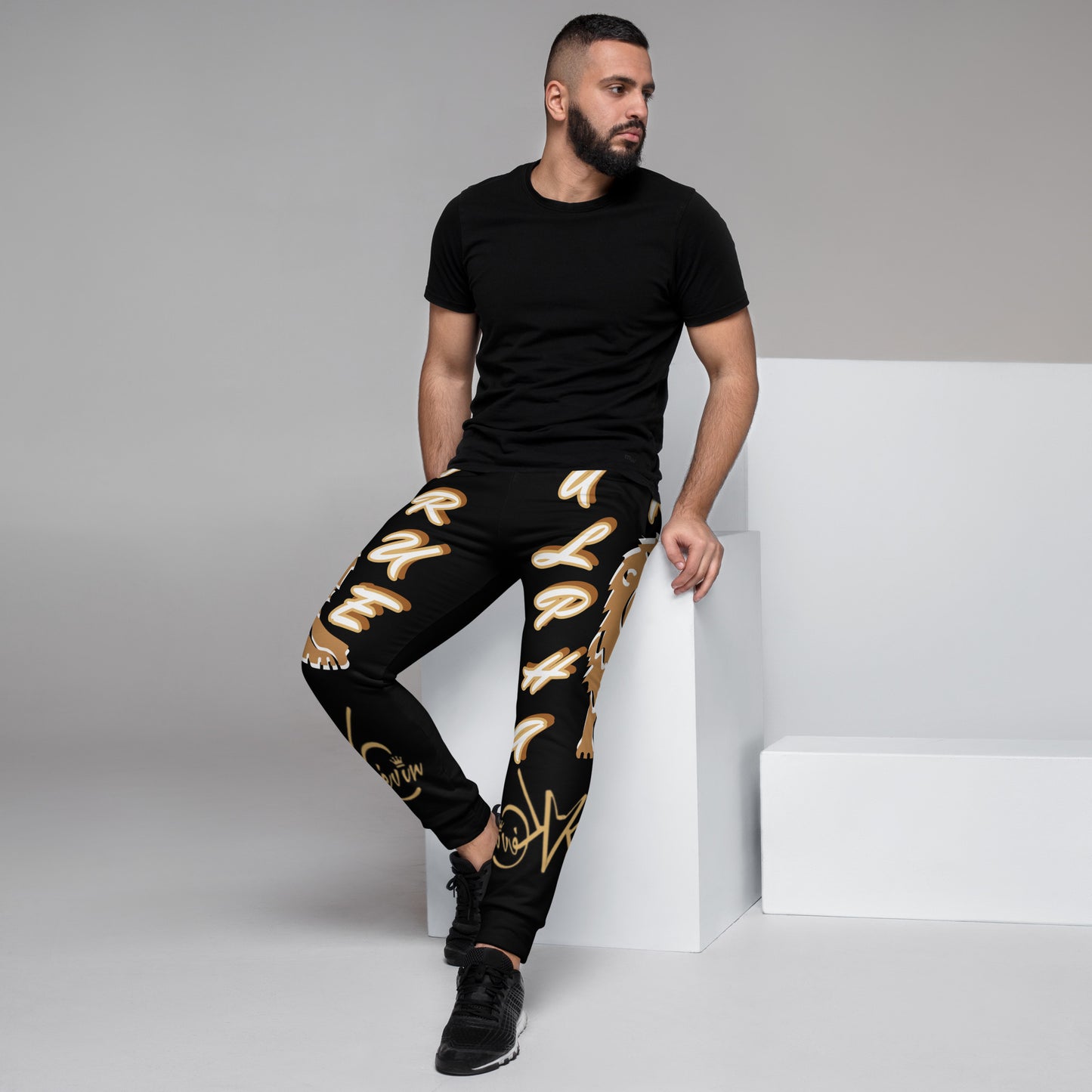 3TG True Alpha (Rare Peanut Butter Onyx - King Lineage Lion Print) Joggers