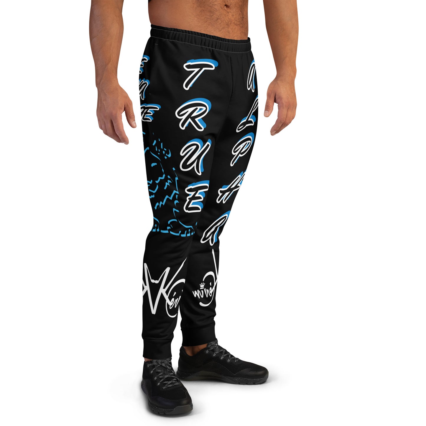 3TG True Alpha (Dark King Lineage Lion Print) Joggers