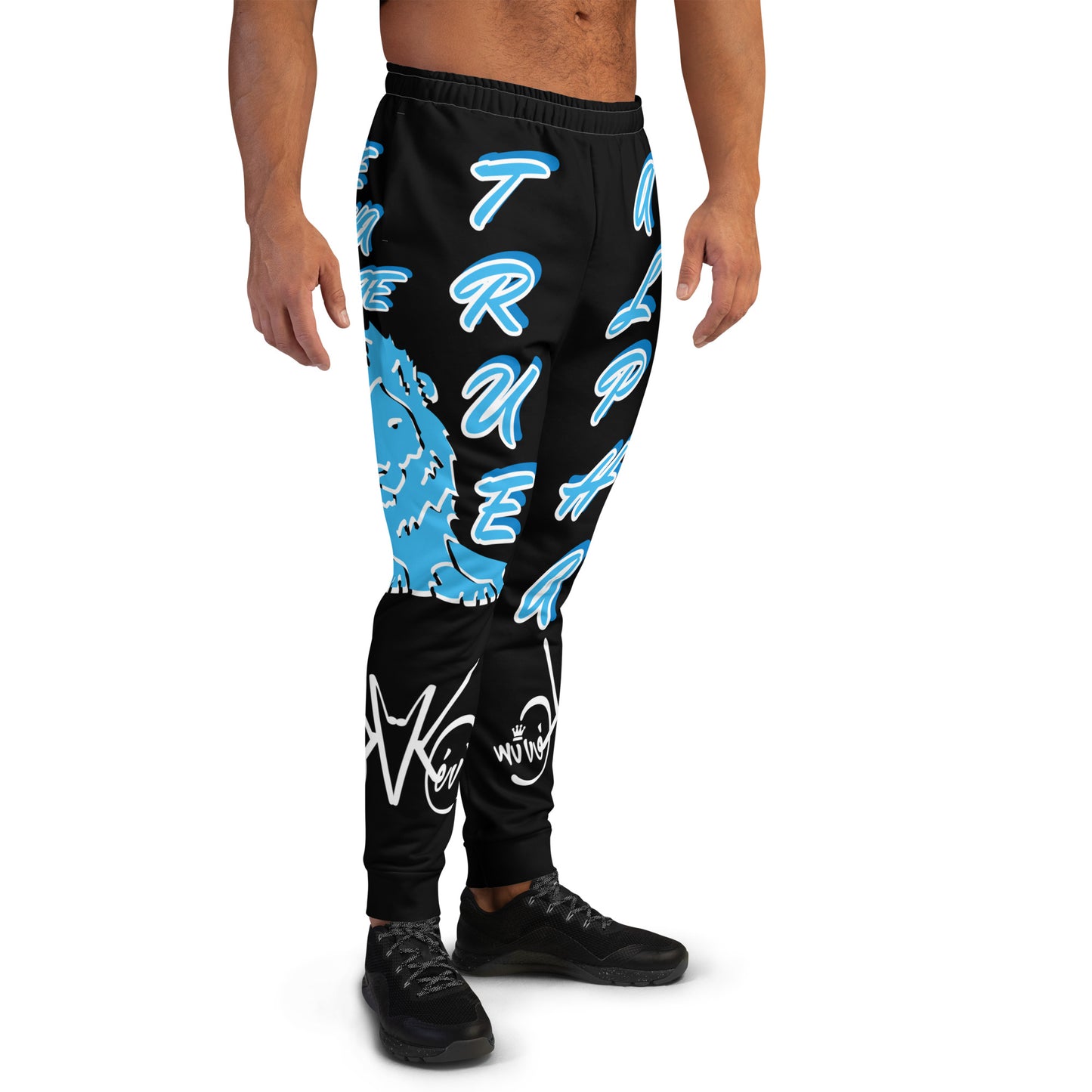 3TG True Alpha (Dark Power King Lineage Lion Print) Joggers