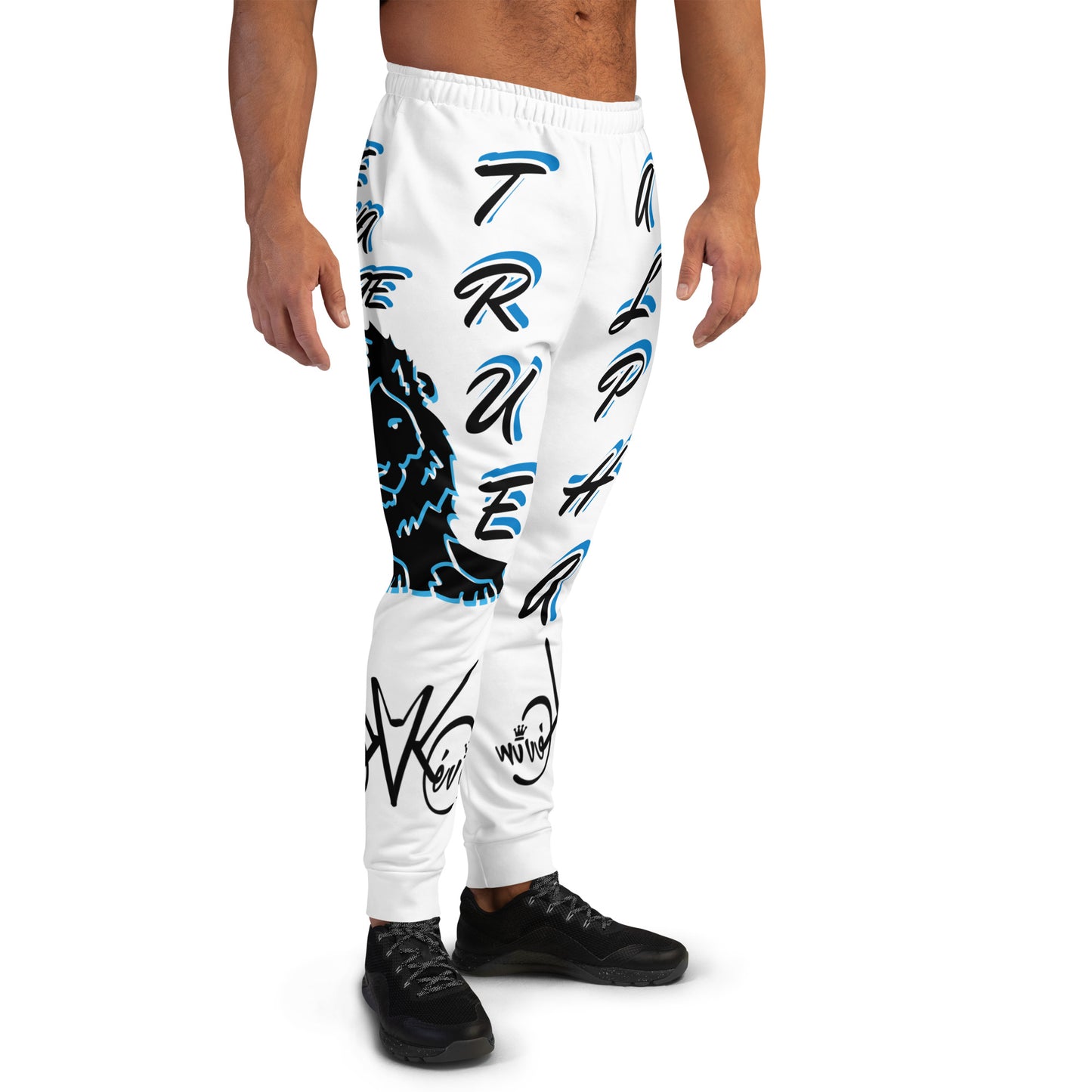 3TG True Alpha (Sky Realm Dark King Lineage Lion Print) Joggers