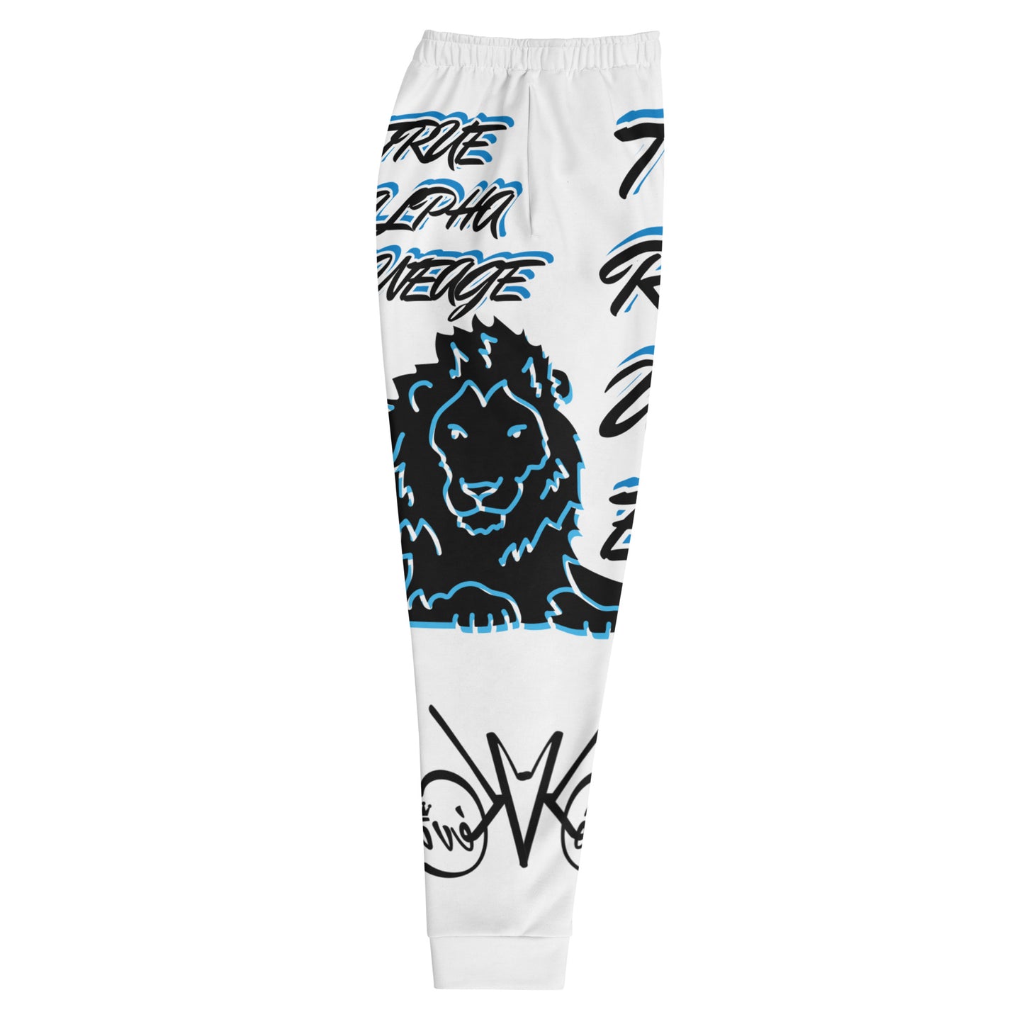 3TG True Alpha (Sky Realm Dark King Lineage Lion Print) Joggers