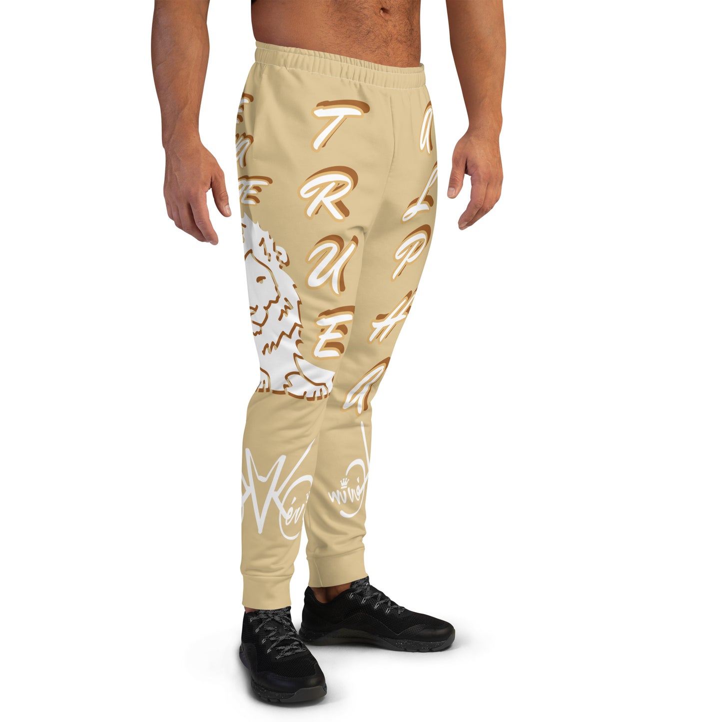 3TG True Alpha (Peanut Butter Cream King Lineage Lion Print) Joggers