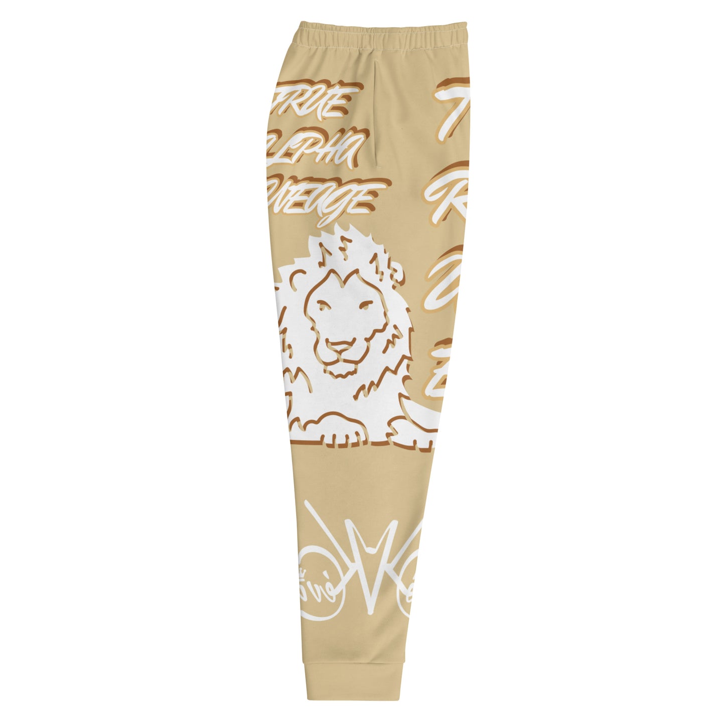 3TG True Alpha (Peanut Butter Cream King Lineage Lion Print) Joggers