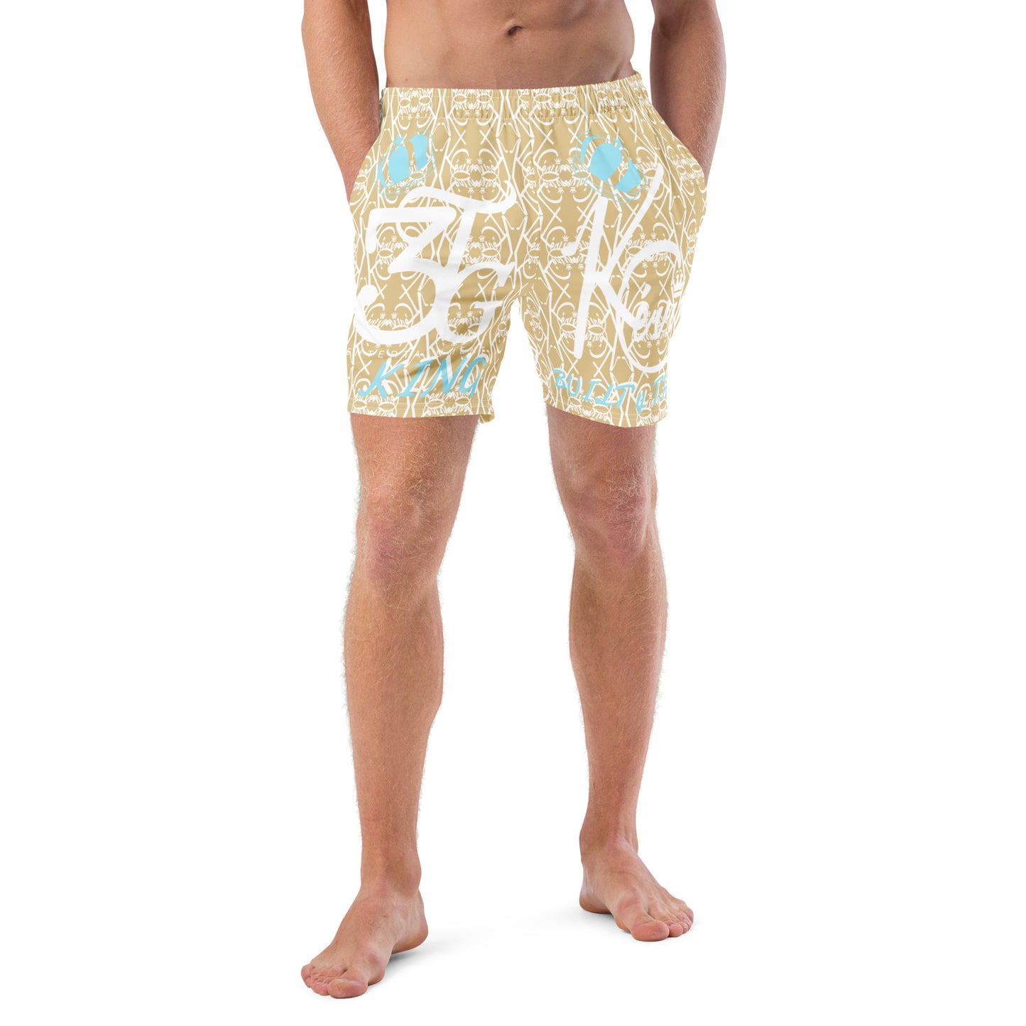 3TG King Built Men's swim trunks (Desert Water Edition)