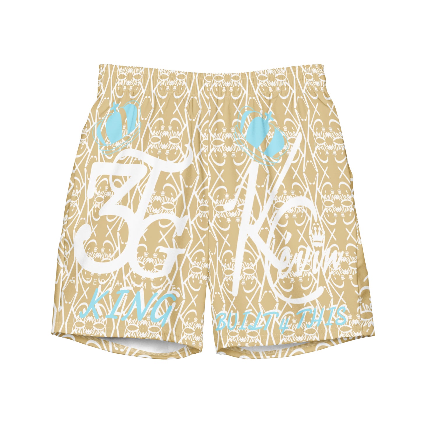 3TG King Built Men's swim trunks (Desert Water Edition)