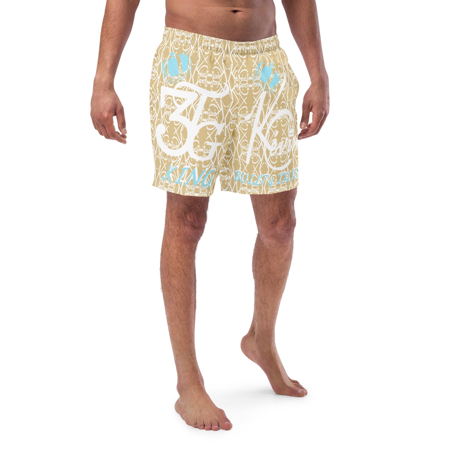 3TG King Built Men's swim trunks (Desert Water Edition)