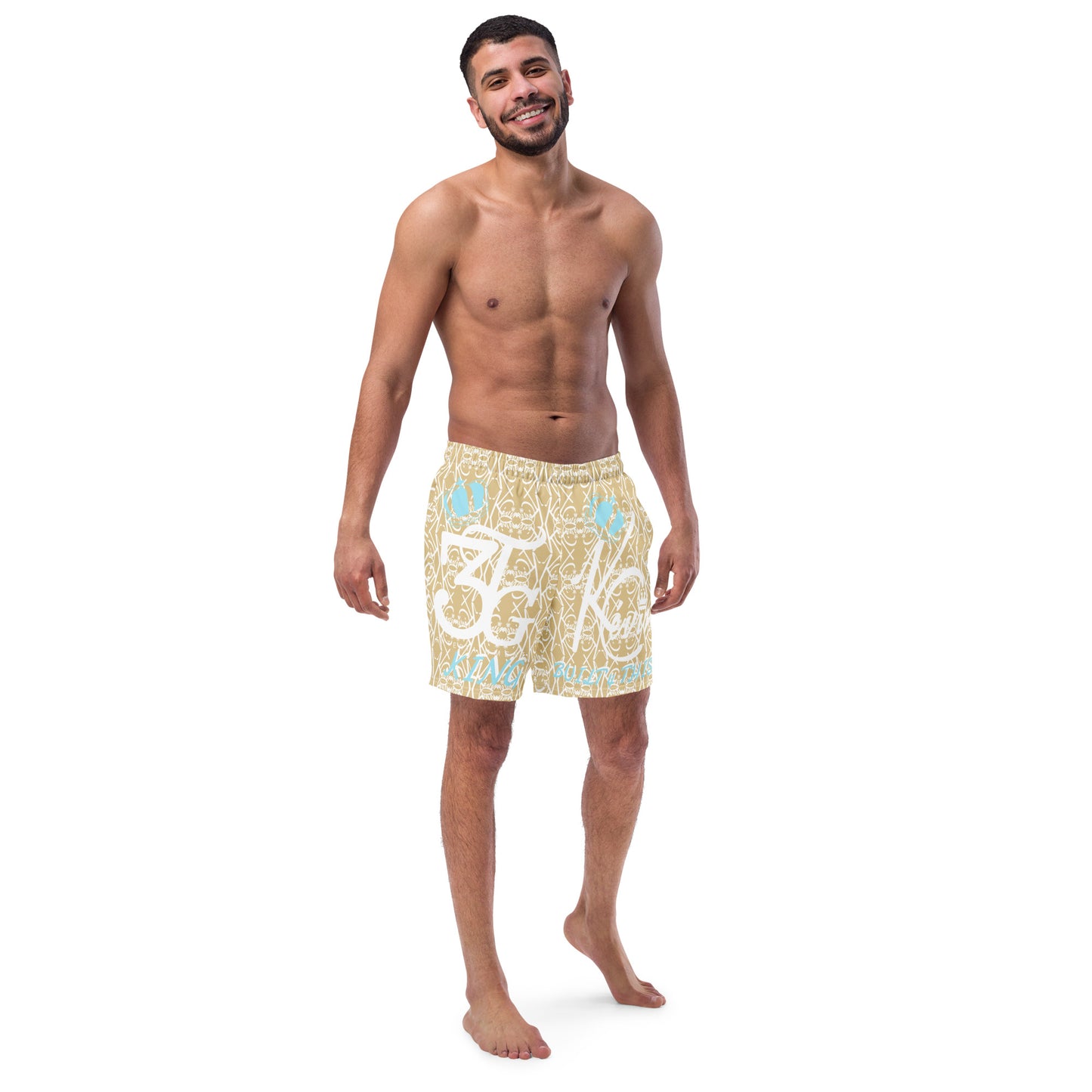 3TG King Built Men's swim trunks (Desert Water Edition)