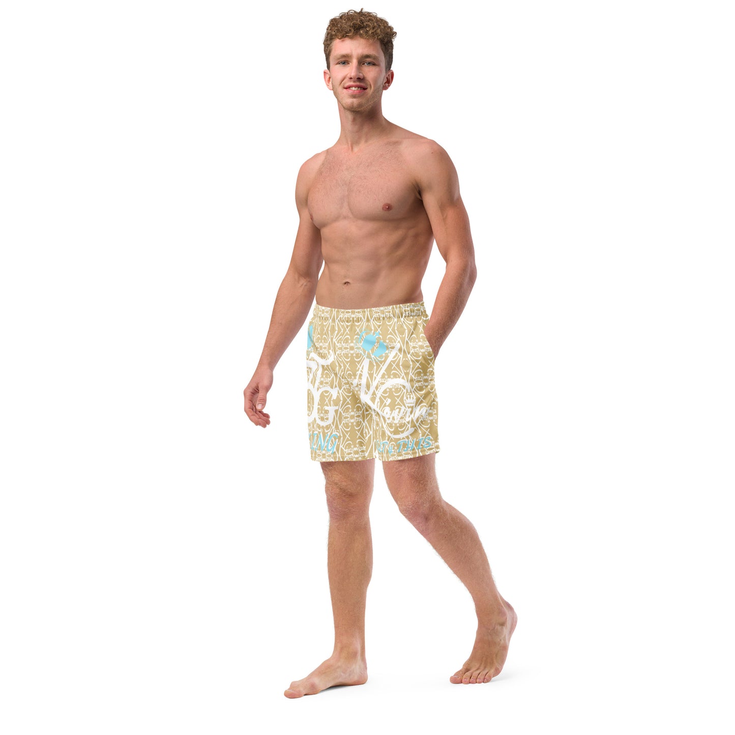 3TG King Built Men's swim trunks (Desert Water Edition)