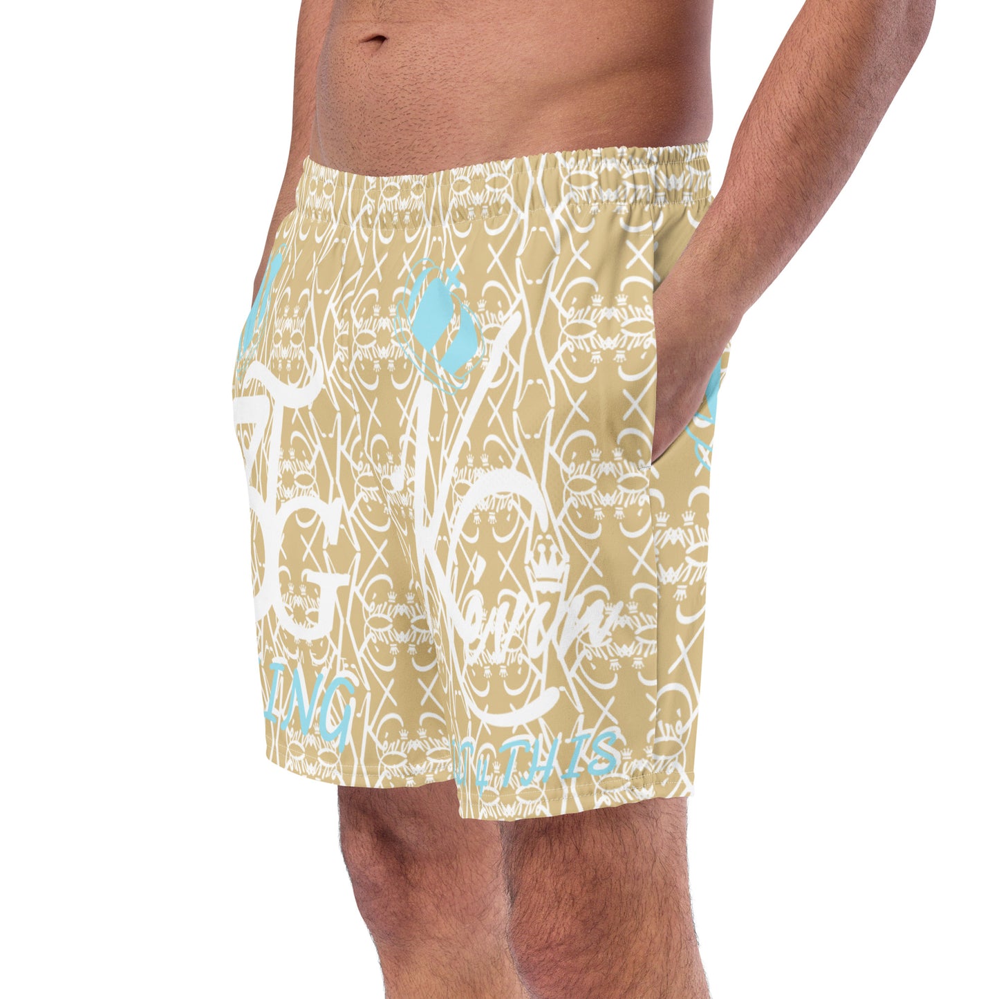 3TG King Built Men's swim trunks (Desert Water Edition)