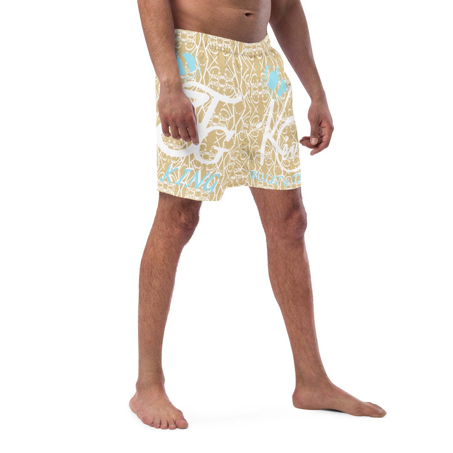 3TG King Built Men's swim trunks (Desert Water Edition)