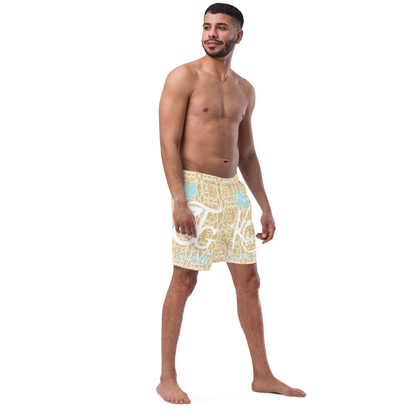 3TG King Built Men's swim trunks (Desert Water Edition)