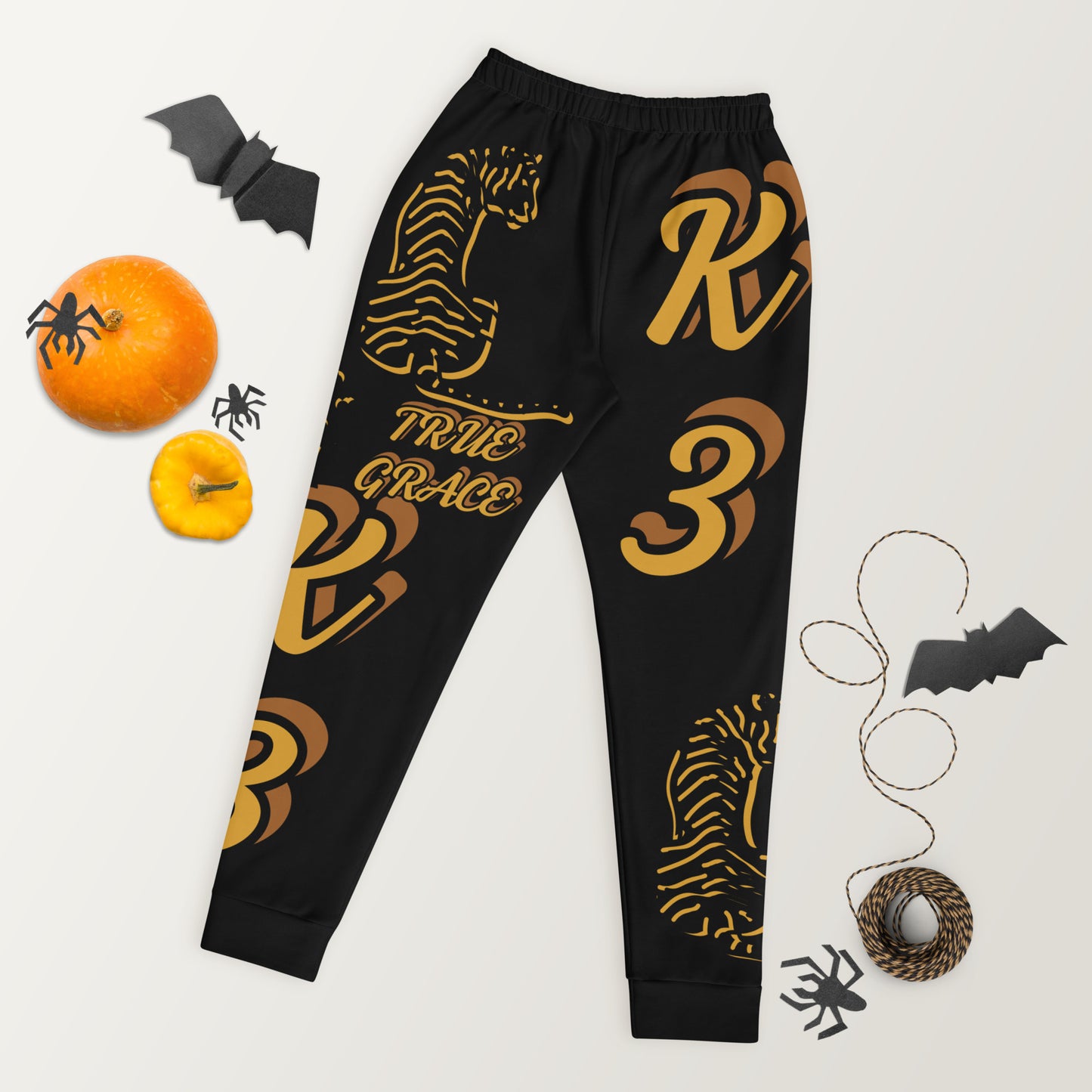 3TG True Grace (Halloween Jungle Dream Tiger Print) Joggers