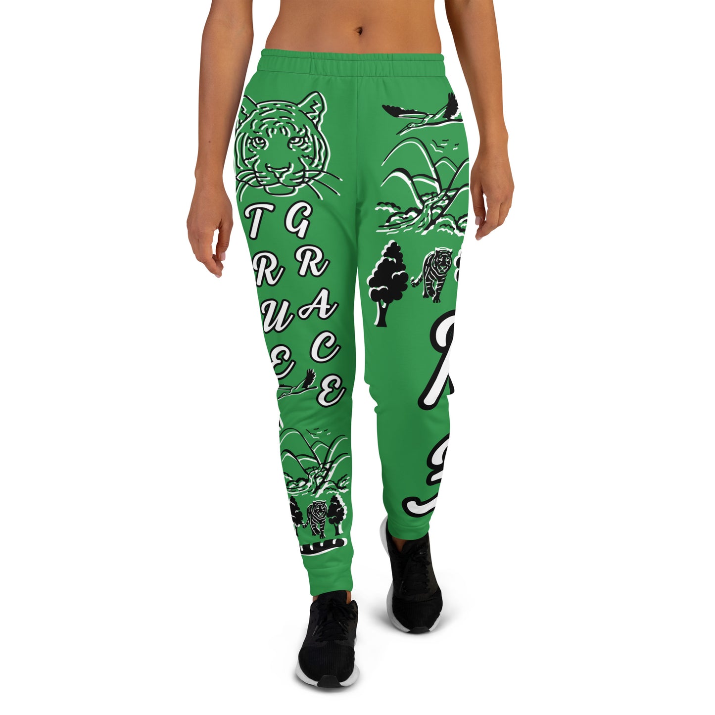 3TG True Grace (Jungle Tiger Print) Joggers