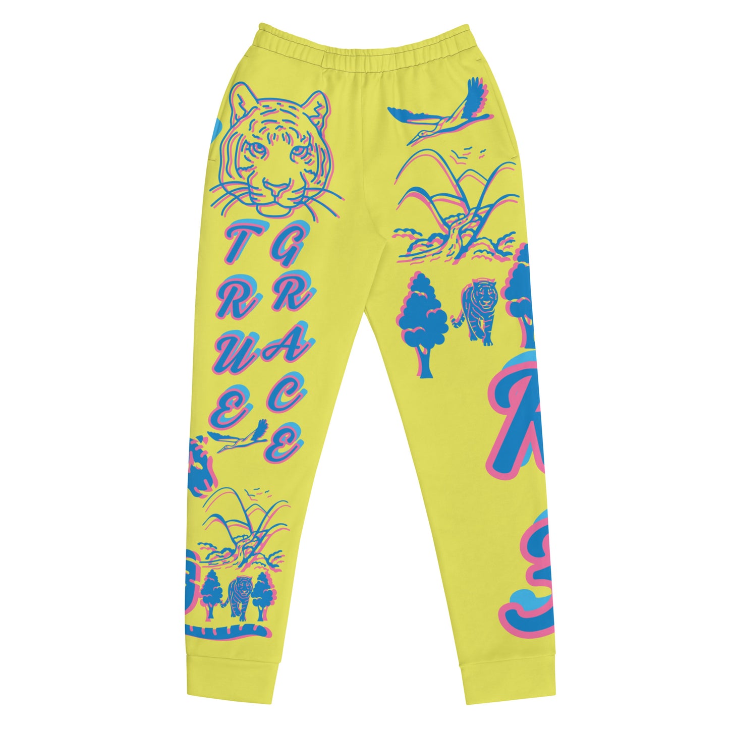 3TG True Grace (Banana Jungle Dream Haze Tiger Print) Joggers