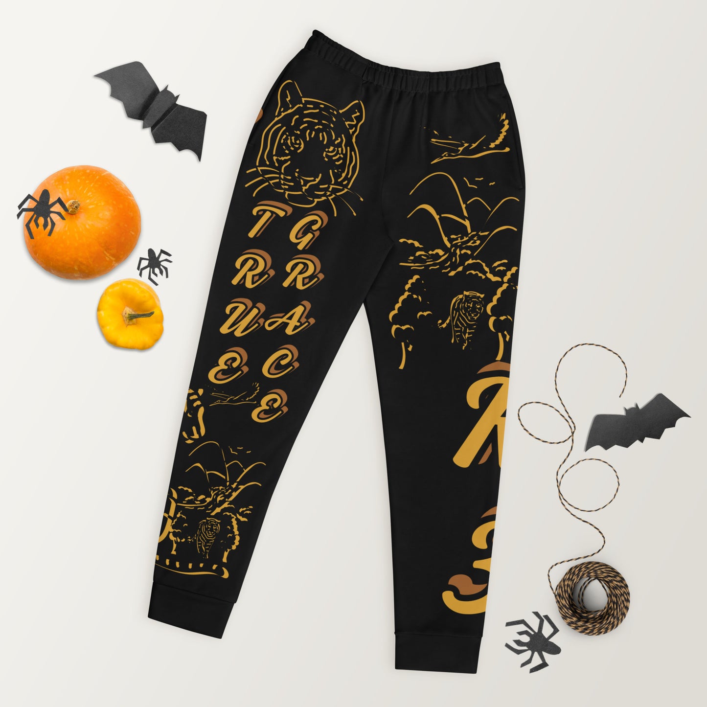 3TG True Grace (Halloween Jungle Dream Tiger Print) Joggers