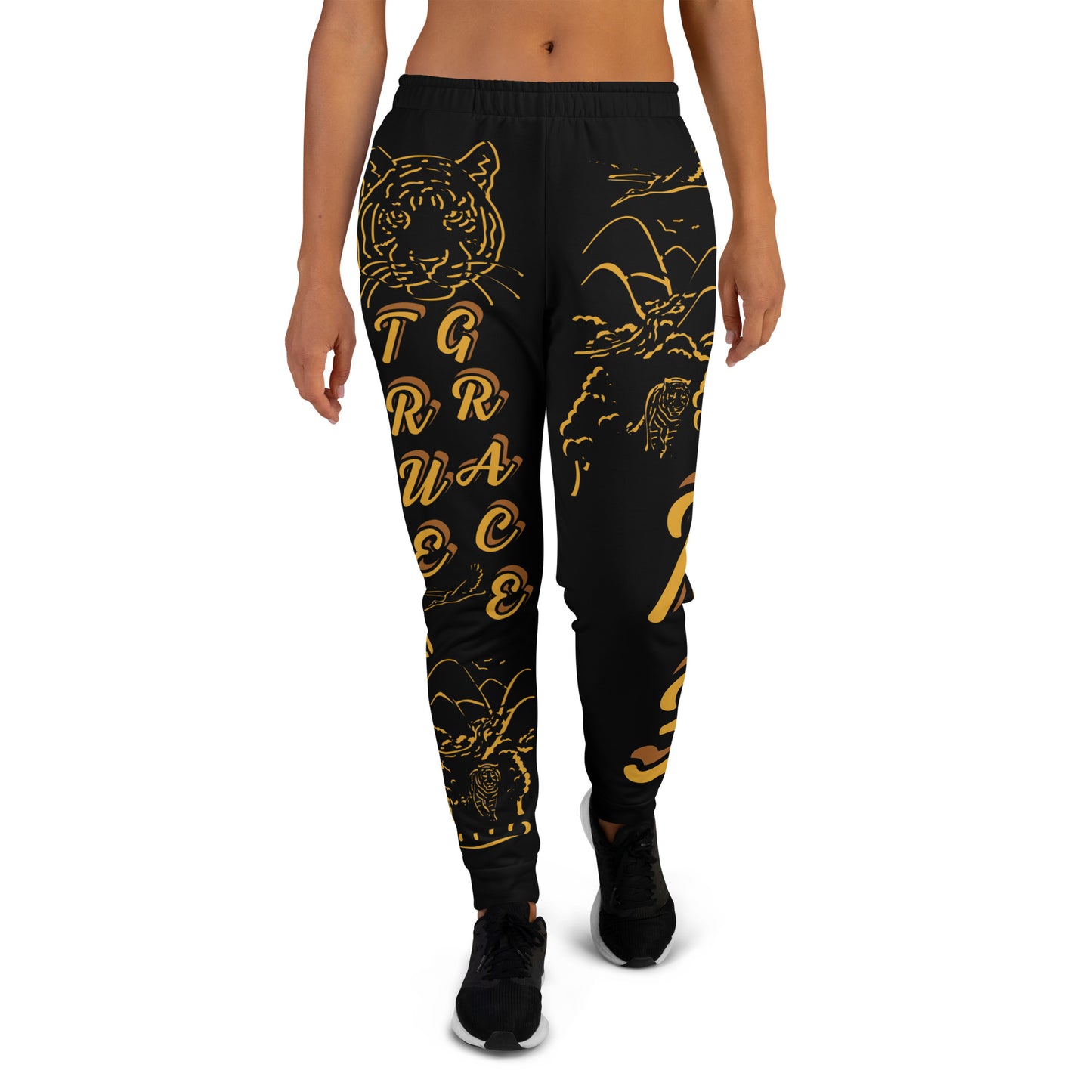 3TG True Grace (Halloween Jungle Dream Tiger Print) Joggers