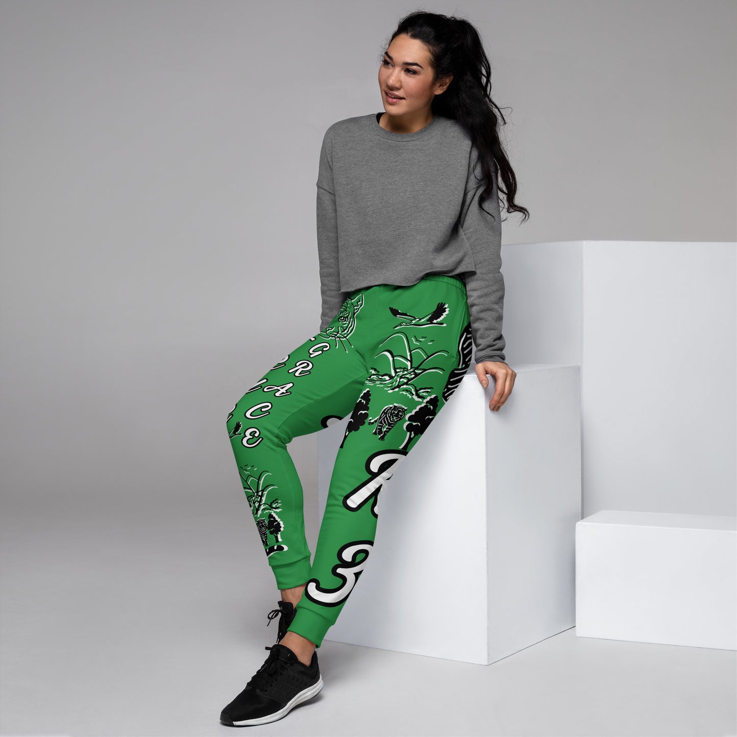 3TG True Grace (Jungle Tiger Print) Joggers