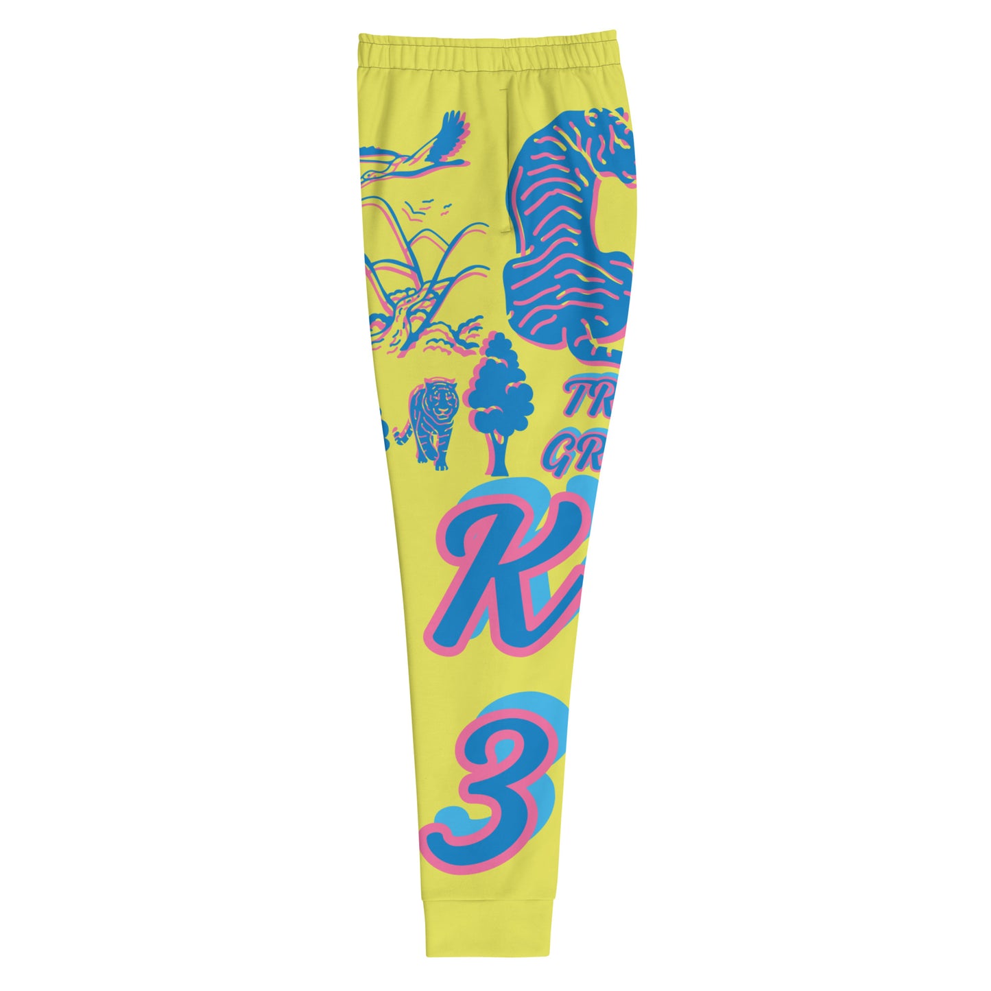 3TG True Grace (Banana Jungle Dream Haze Tiger Print) Joggers