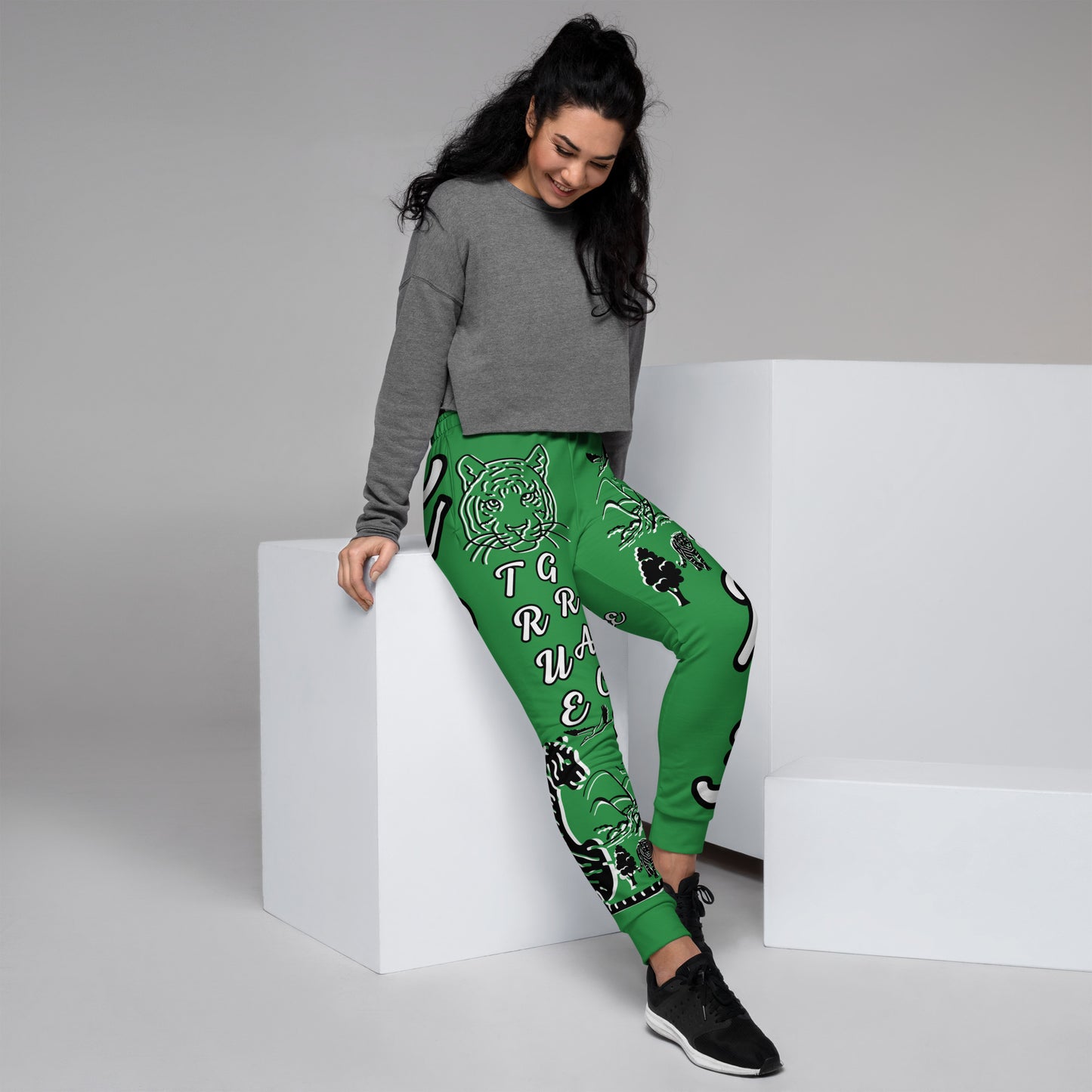 3TG True Grace (Jungle Tiger Print) Joggers