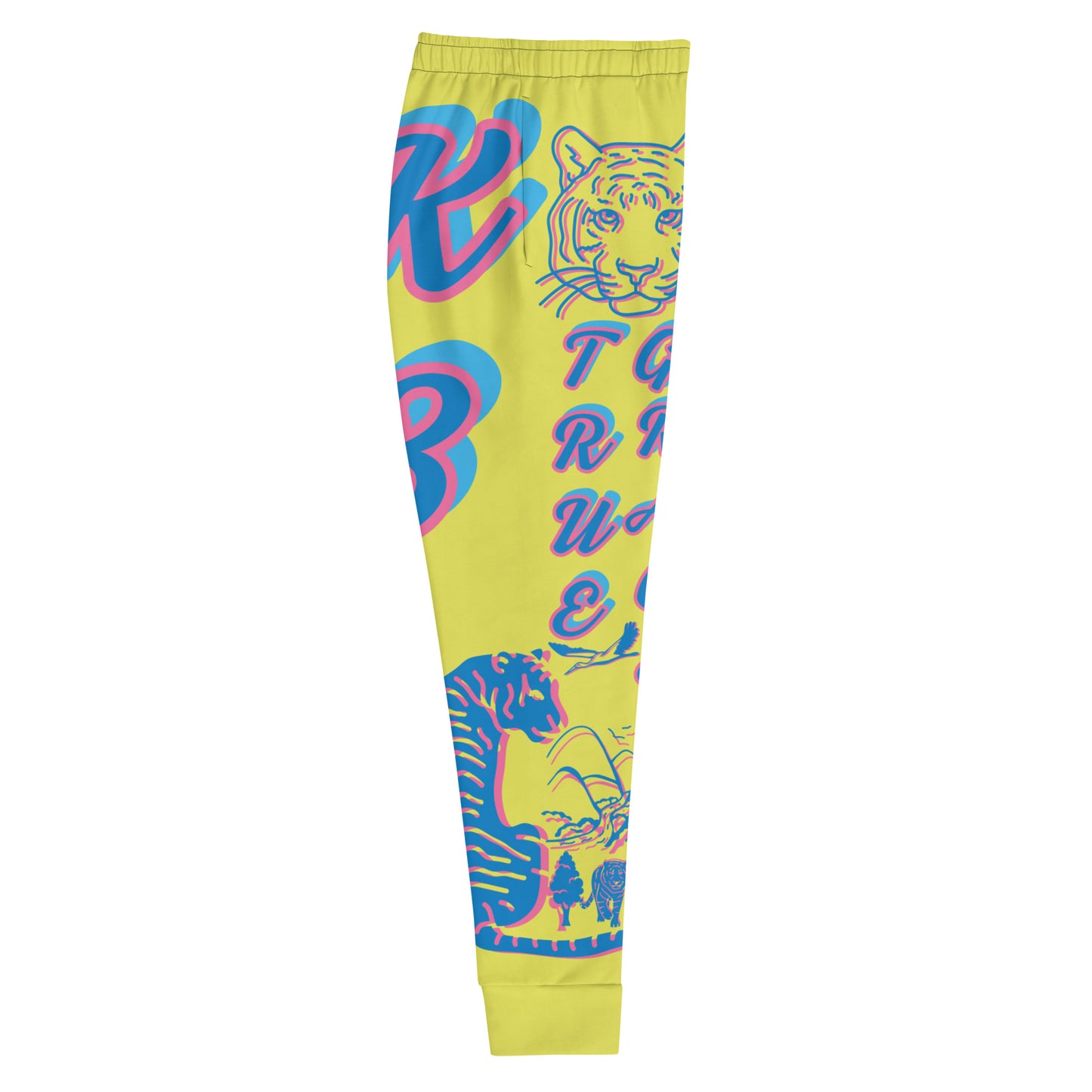 3TG True Grace (Banana Jungle Dream Haze Tiger Print) Joggers