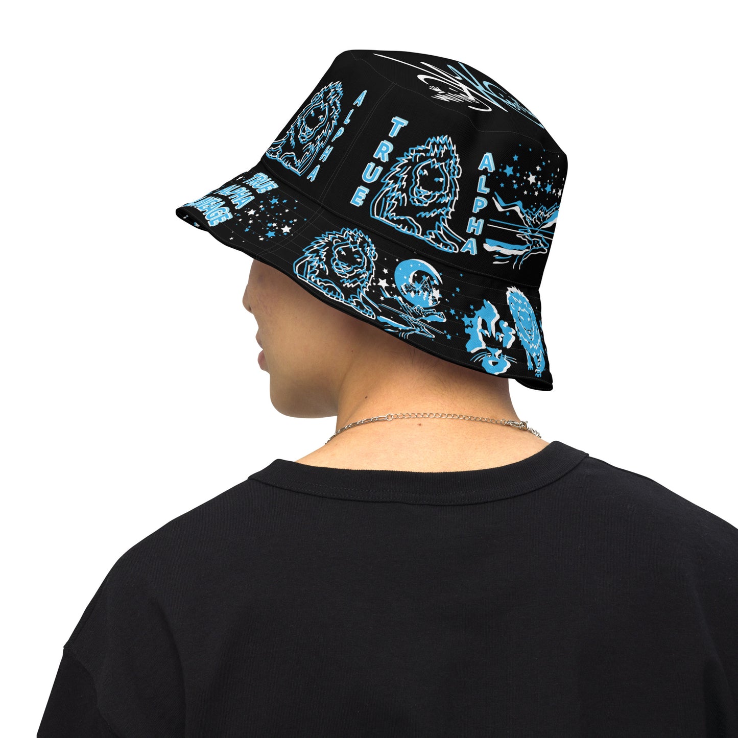 3TG True Alpha (Dark King Lineage) Reversible bucket hat