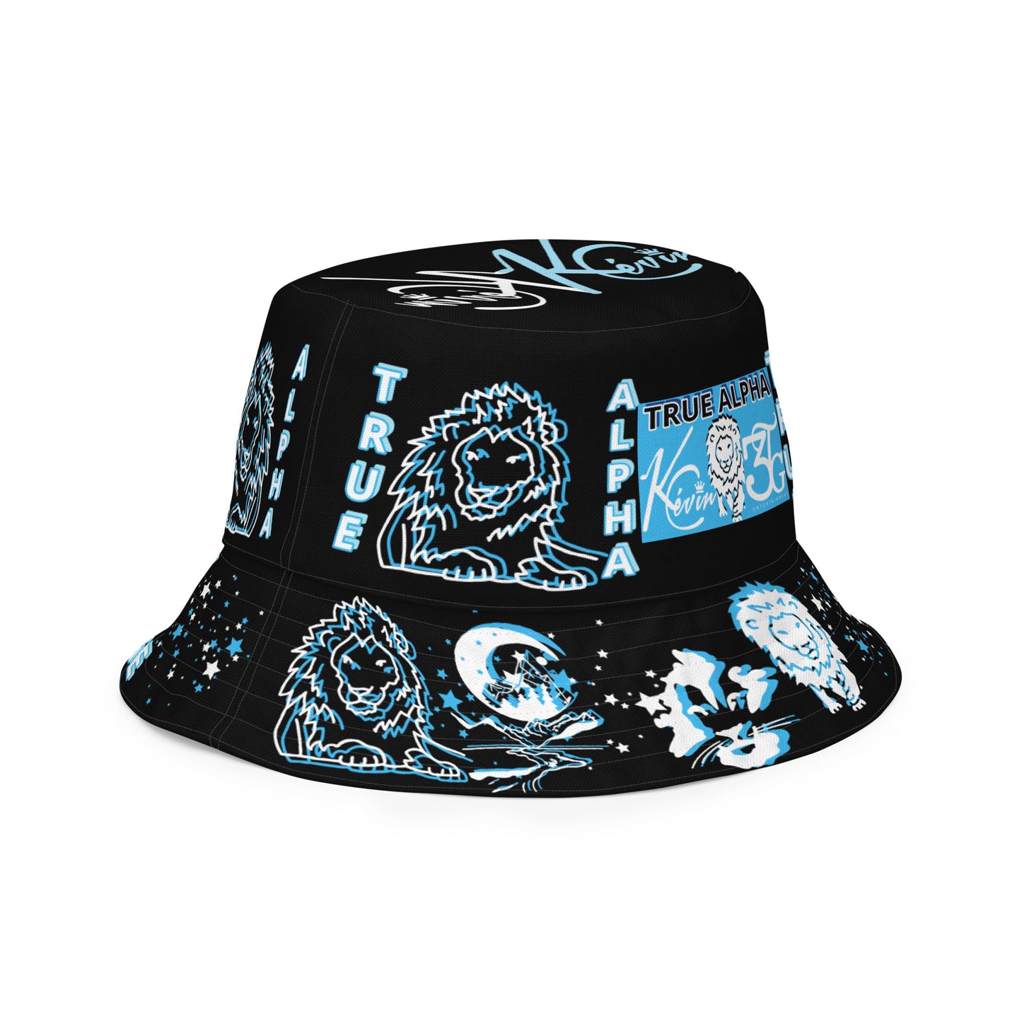 3TG True Alpha (Dark King Lineage) Reversible bucket hat