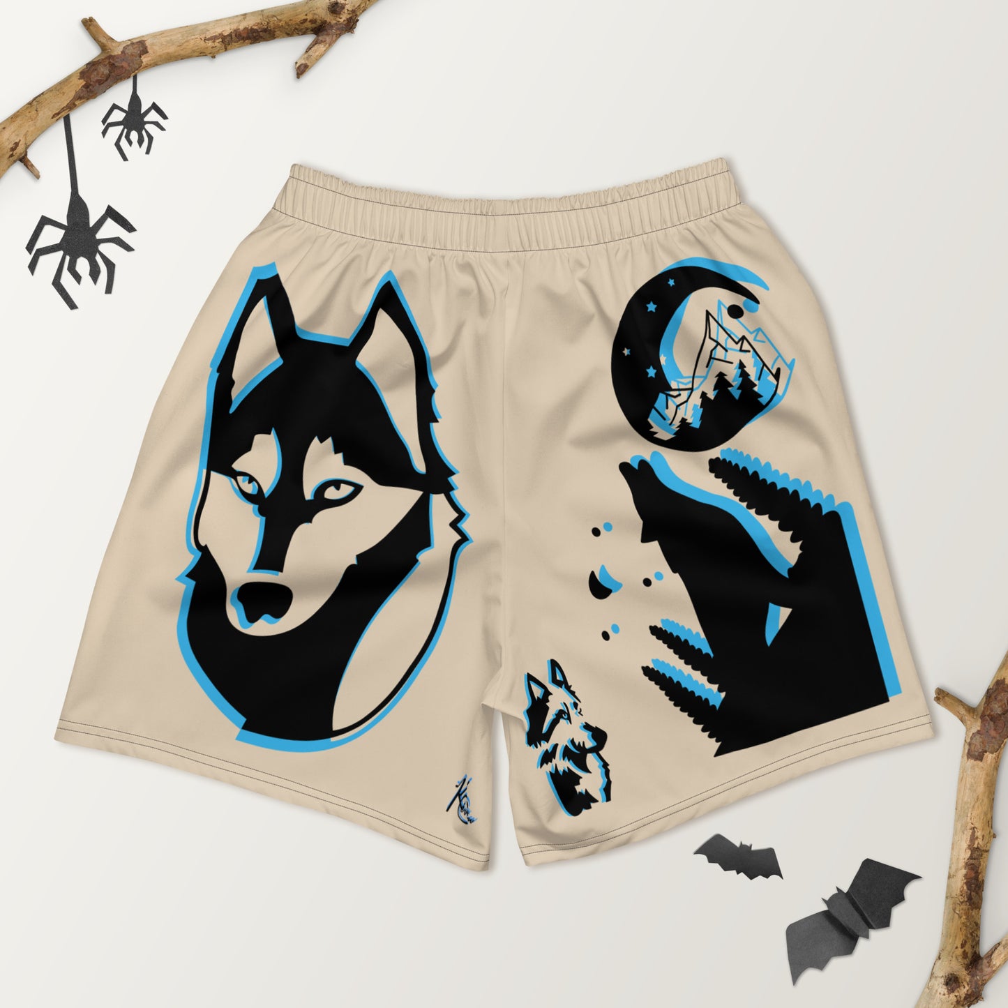 3TG True Alpha (Desert Wolf Print Edition) Shorts