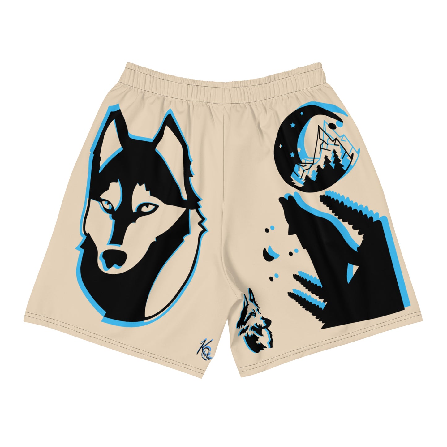 3TG True Alpha (Desert Wolf Print Edition) Shorts