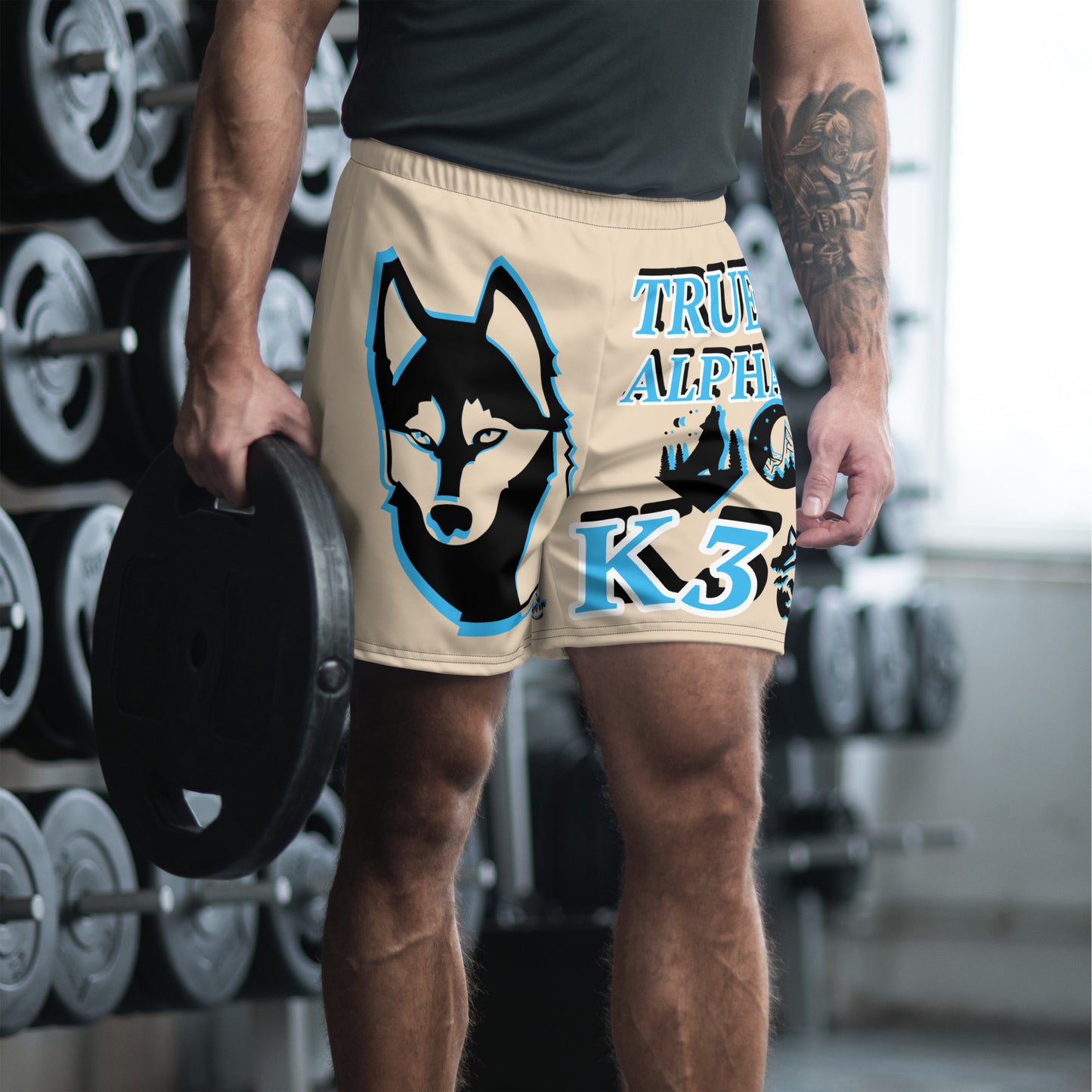 3TG True Alpha (Desert Wolf Print Edition) Shorts