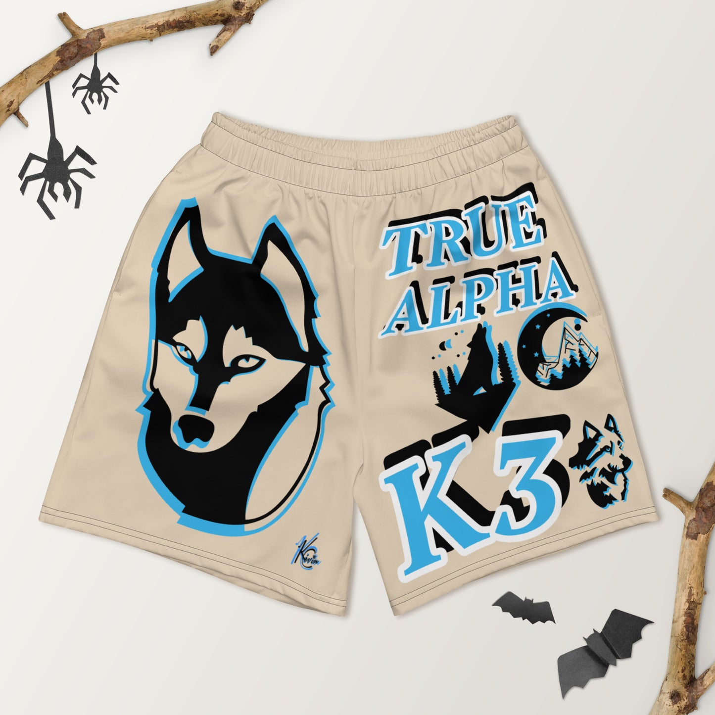 3TG True Alpha (Desert Wolf Print Edition) Shorts