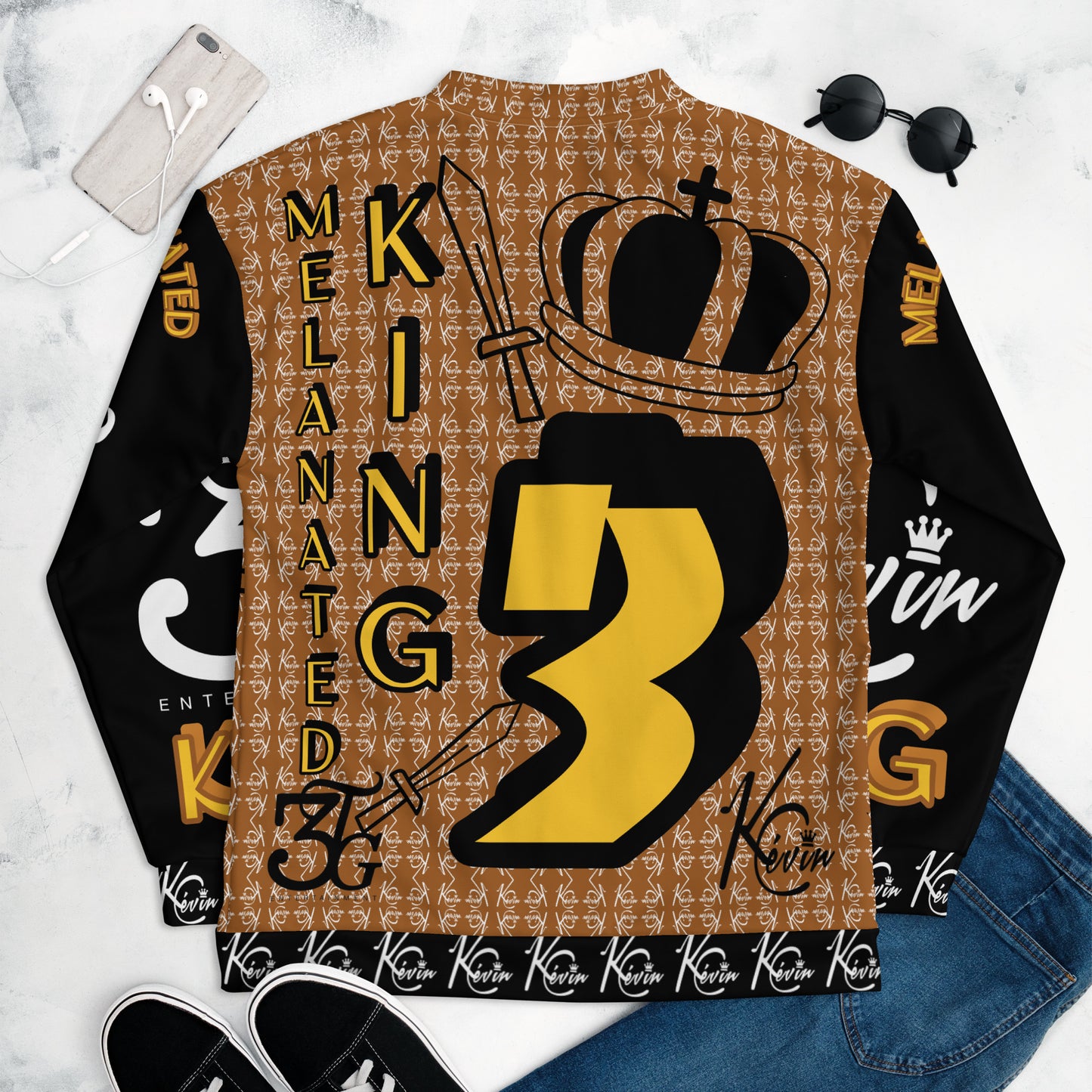 3TG Melanated King Bomber Jacket (Special Edition)