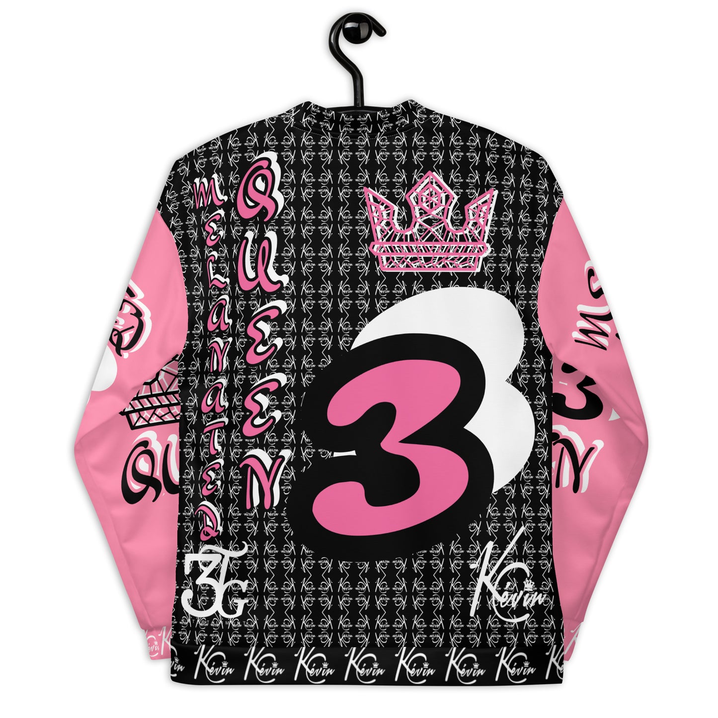 3TG True Melanated Queen Women's Bomber Jacket (Special Edition)