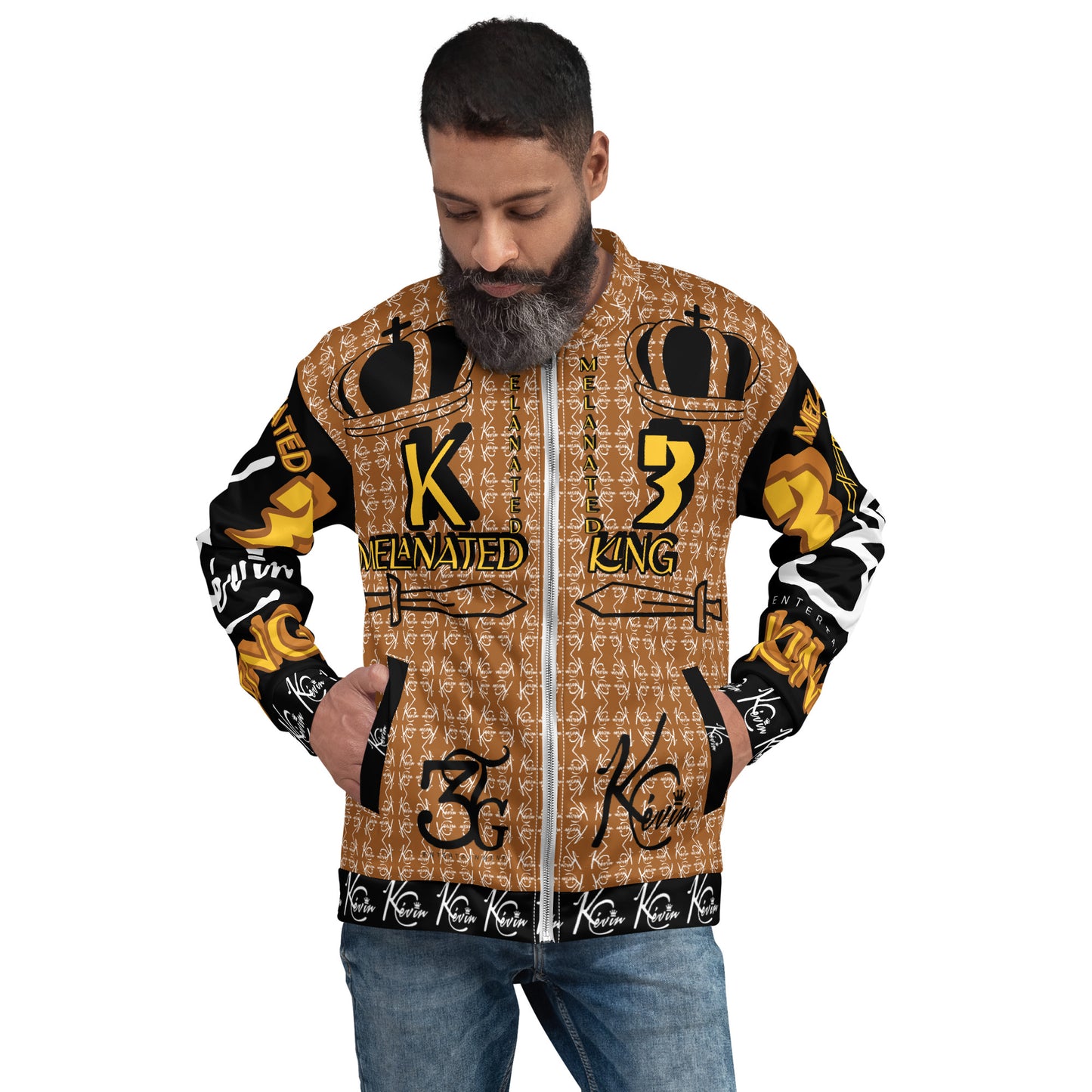 3TG Melanated King Bomber Jacket (Special Edition)