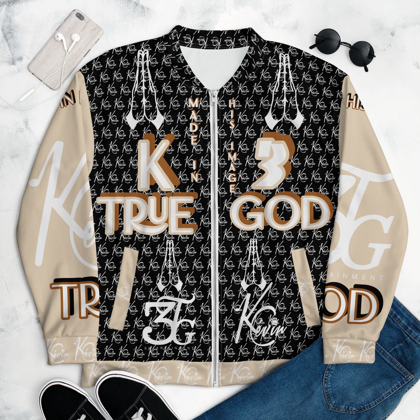 3TG True God (Special Melanated Edition) Bomber Jacket