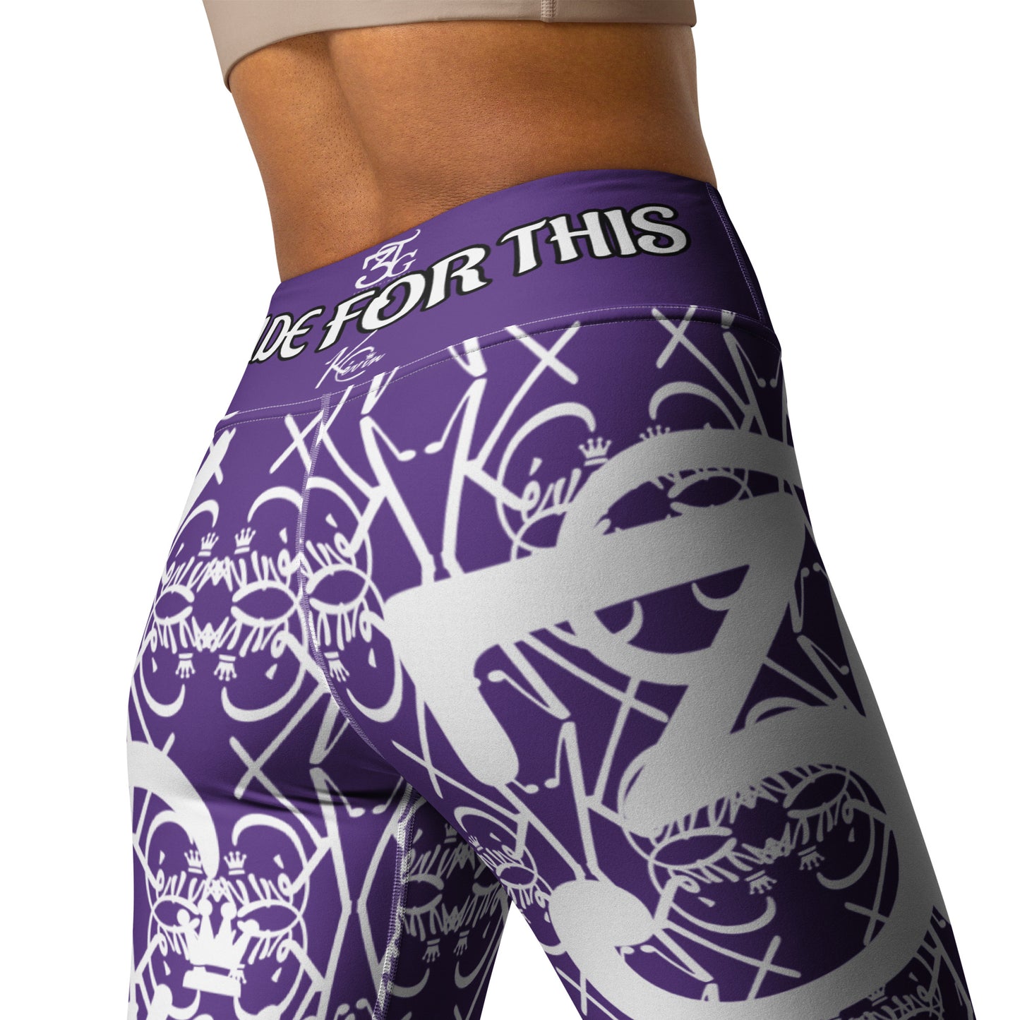 3TG True Lady (Purple Passion Power Edition) Yoga Leggings