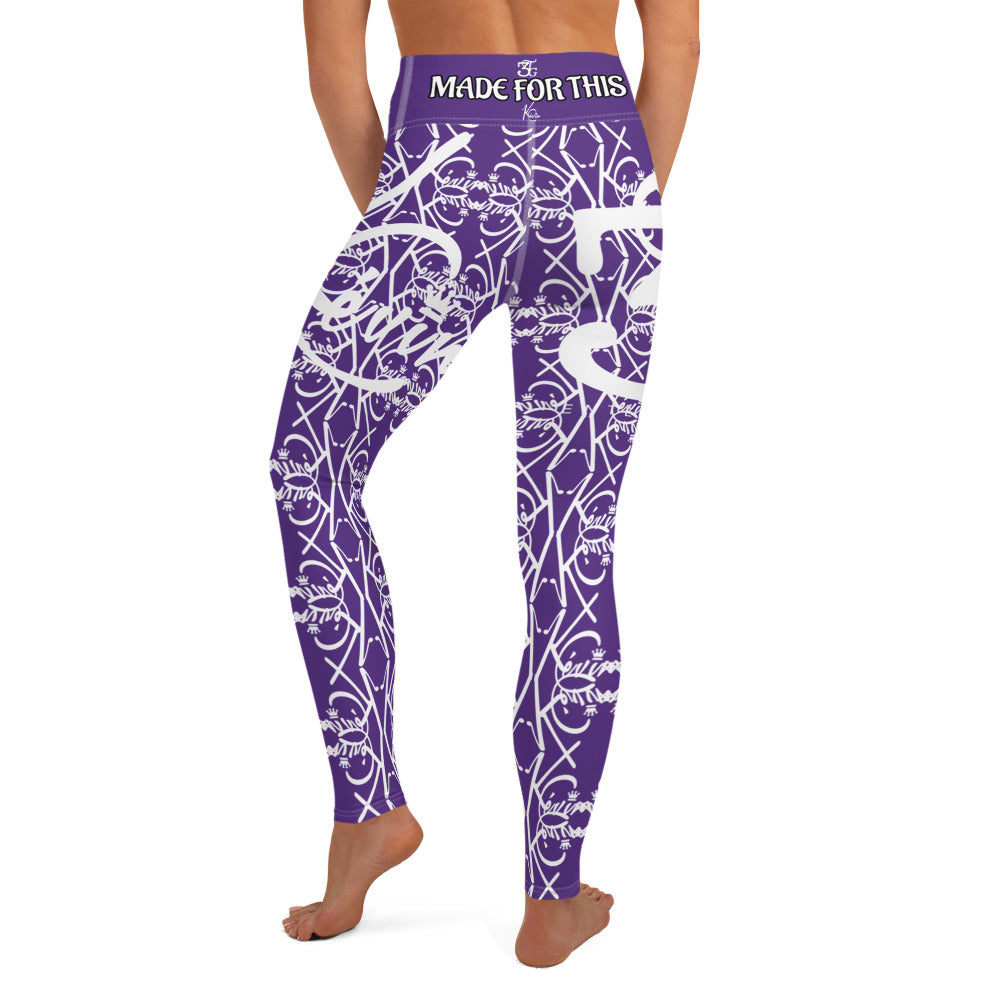 3TG True Lady (Purple Passion Power Edition) Yoga Leggings