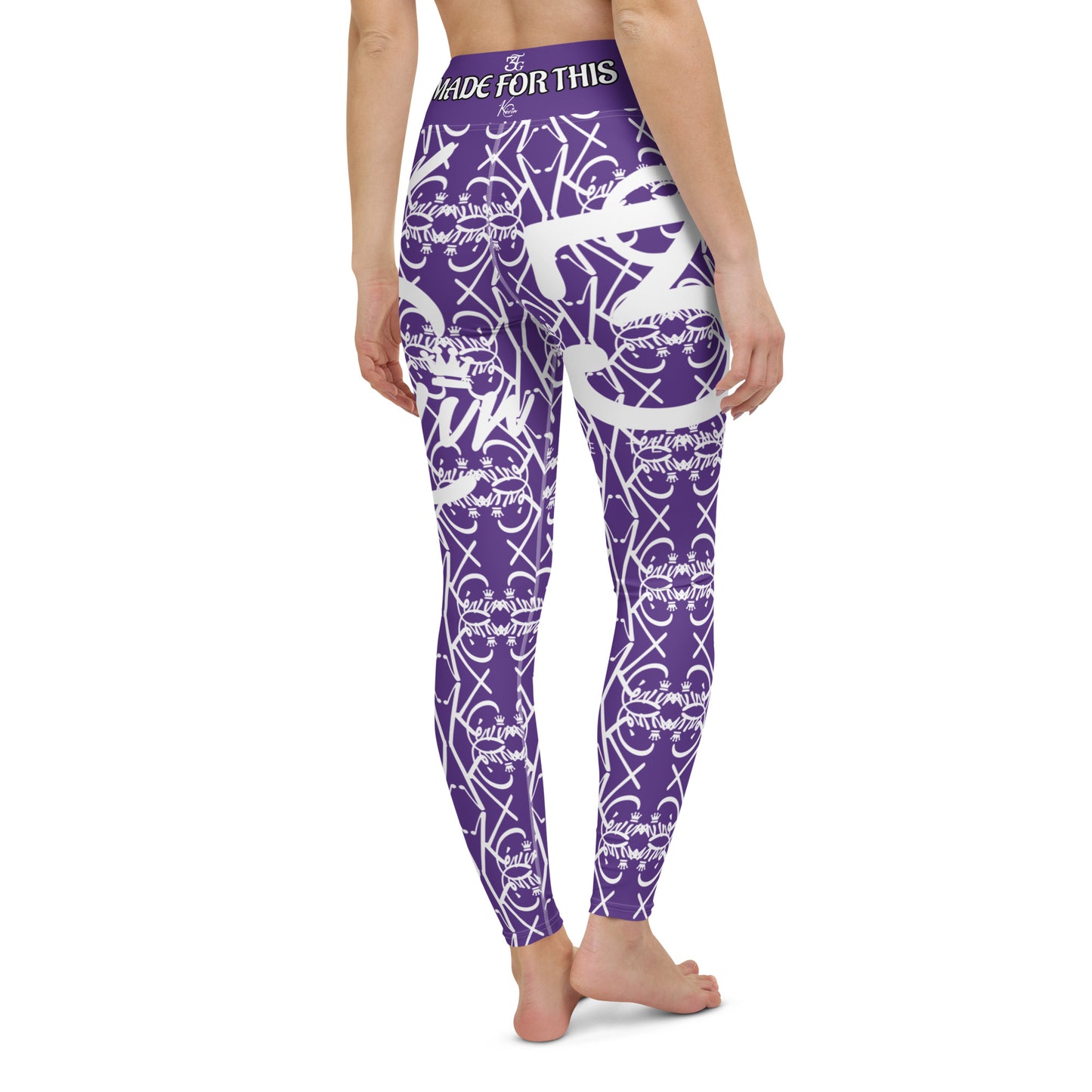 3TG True Lady (Purple Passion Power Edition) Yoga Leggings